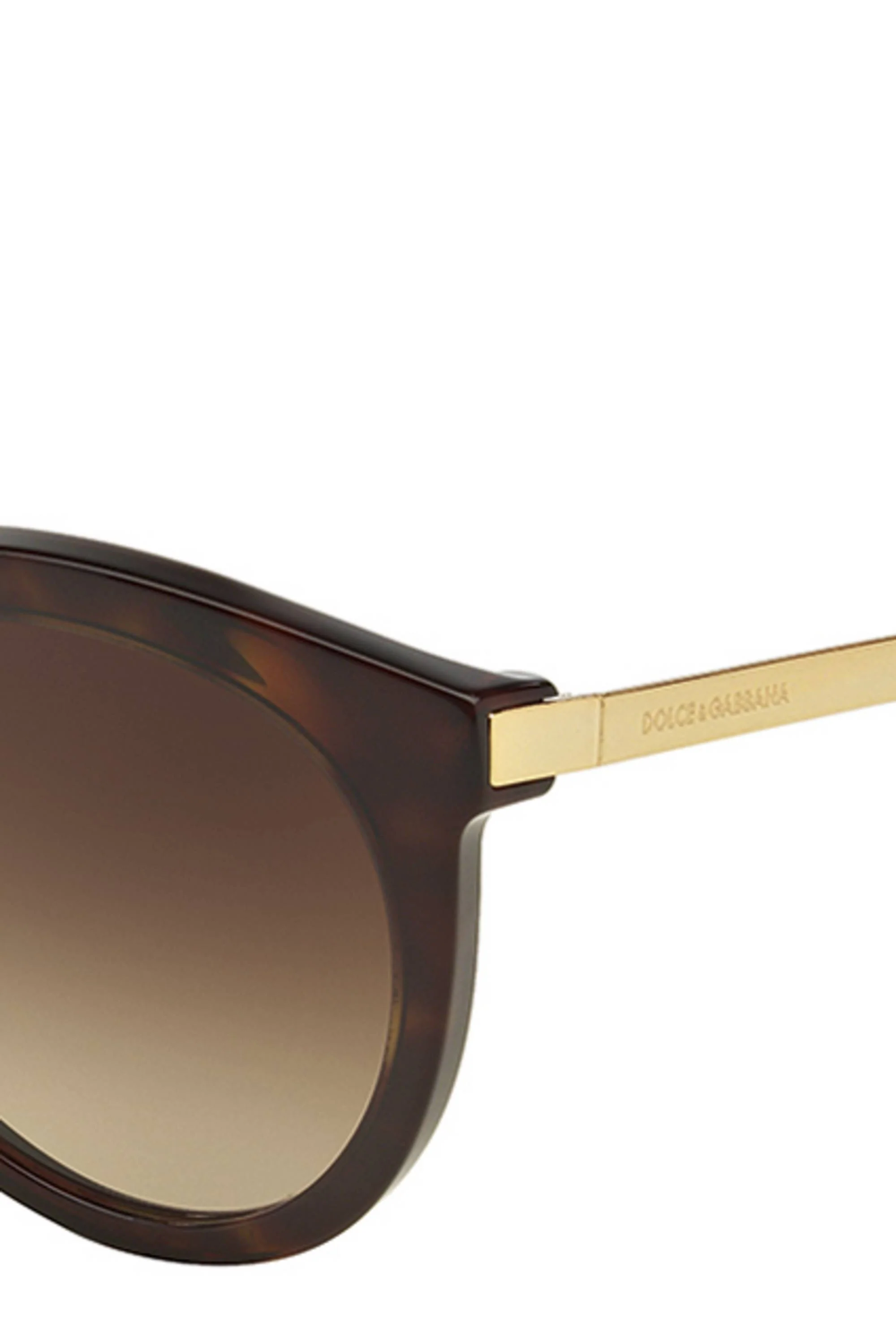 Gradient Lens Sunglasses - Tortoise - Image 4