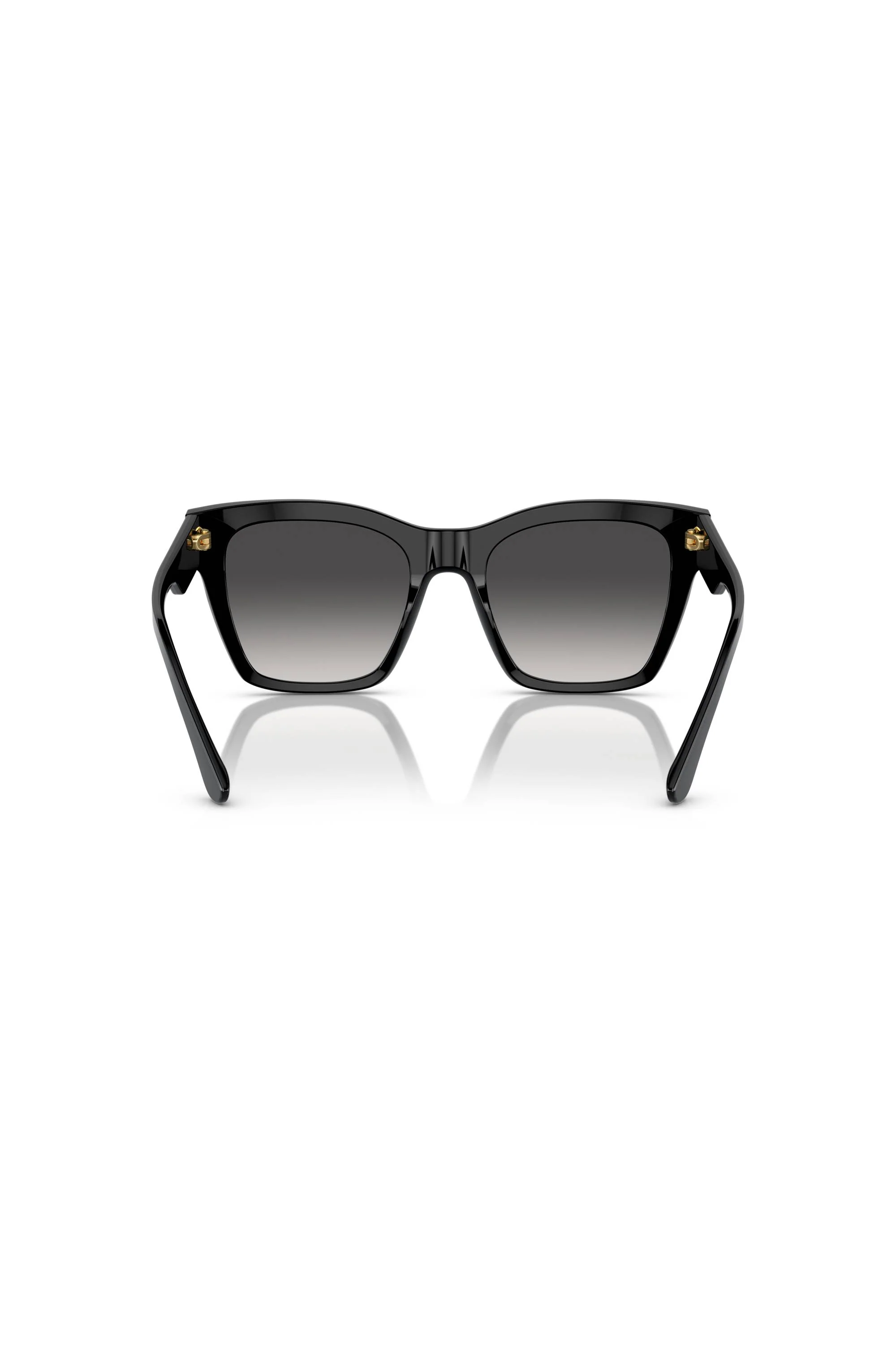Square Frame Grey Gradient Sunglasses - Black - Image 3