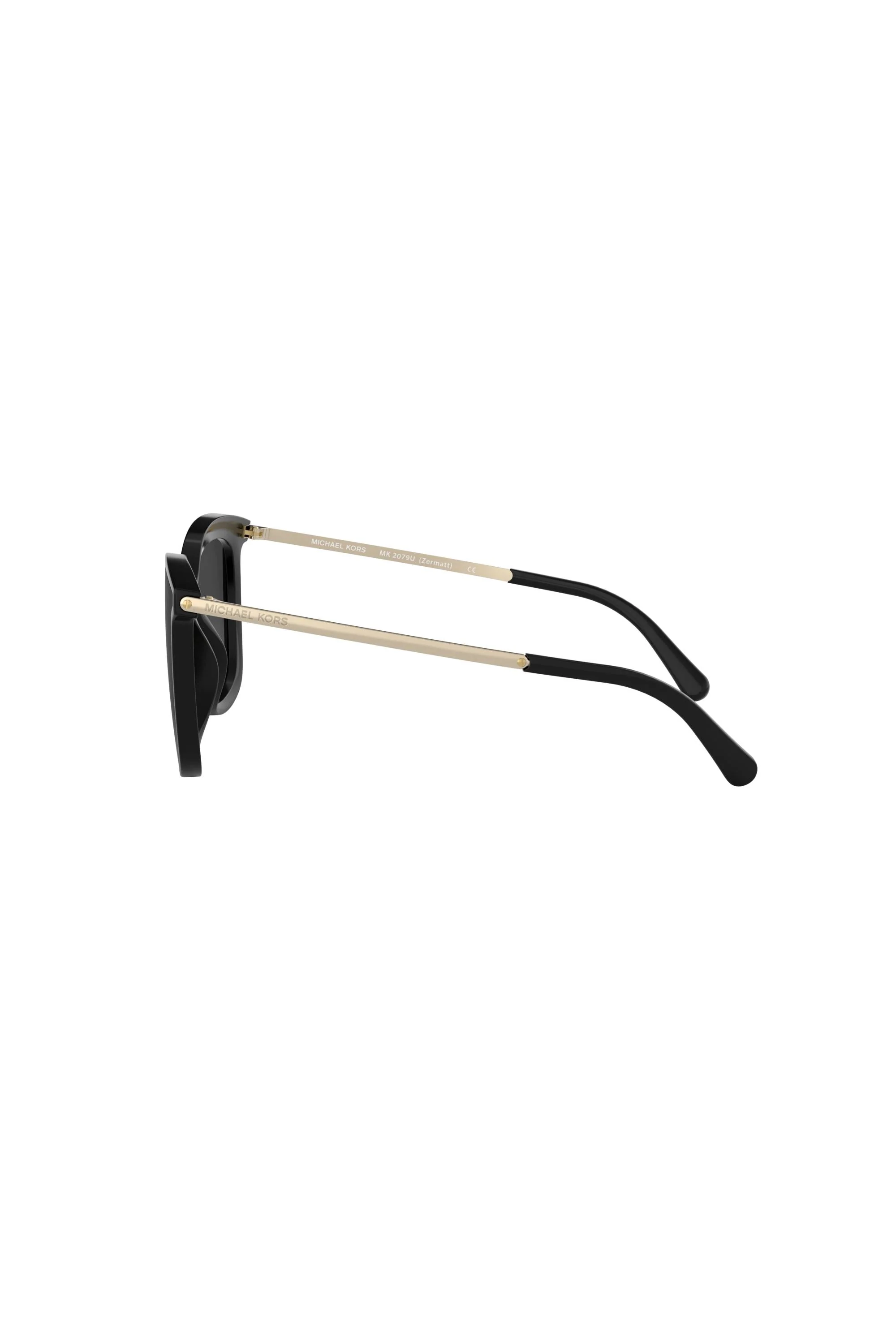 Zermatt Silver Grey Gradient Lens Sunglasses - Black - Image 2