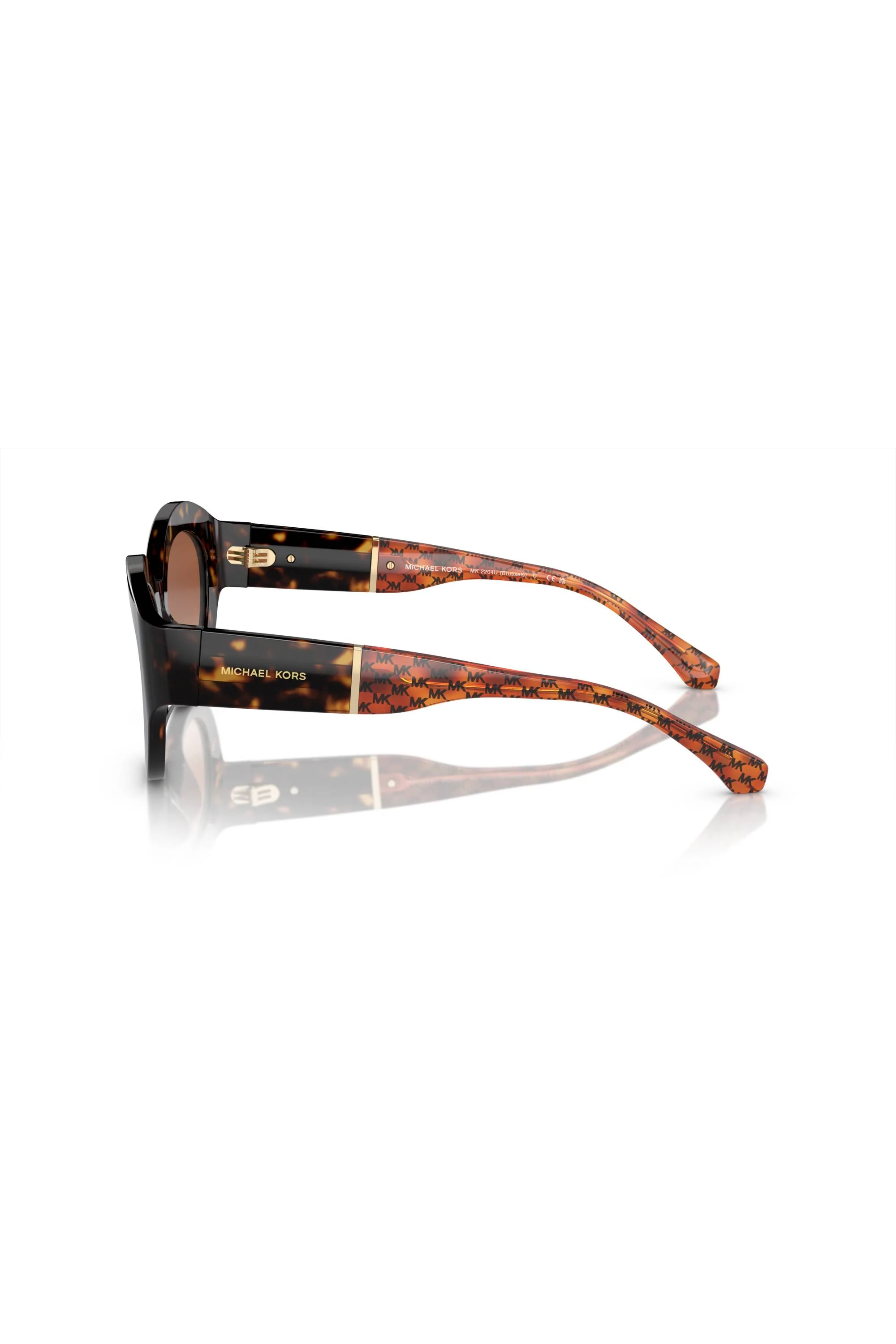 Brussels Tortoise Sunglasses - Brown - Image 2