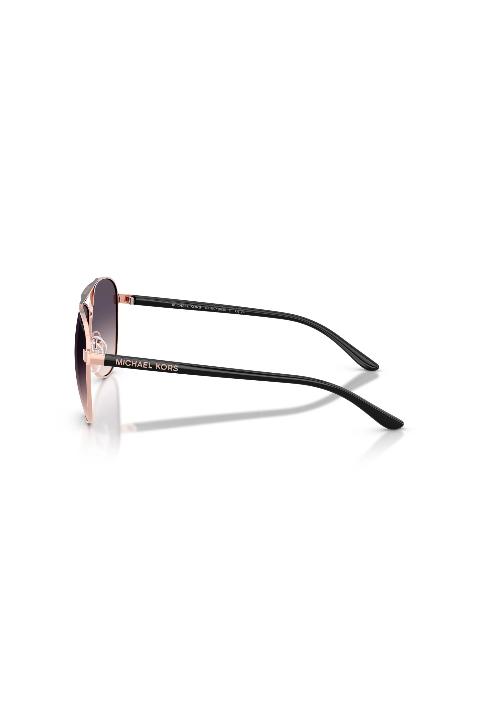 Hvar Grey Rose Gradient Sunglasses - Rose Gold - Image 2