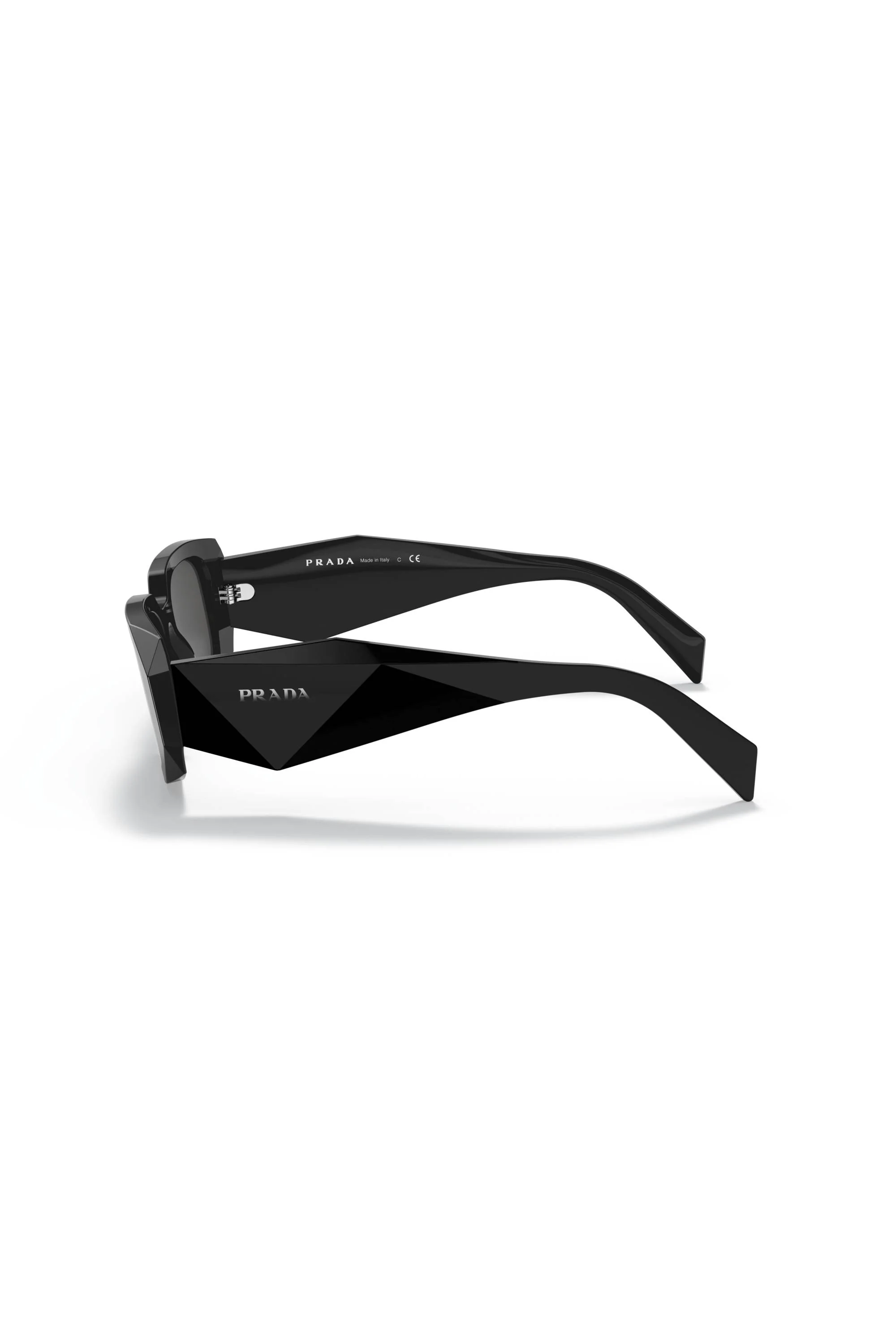 0PR17WS 1AB5S0 Dark Lens Sunglasses - Black - Image 2