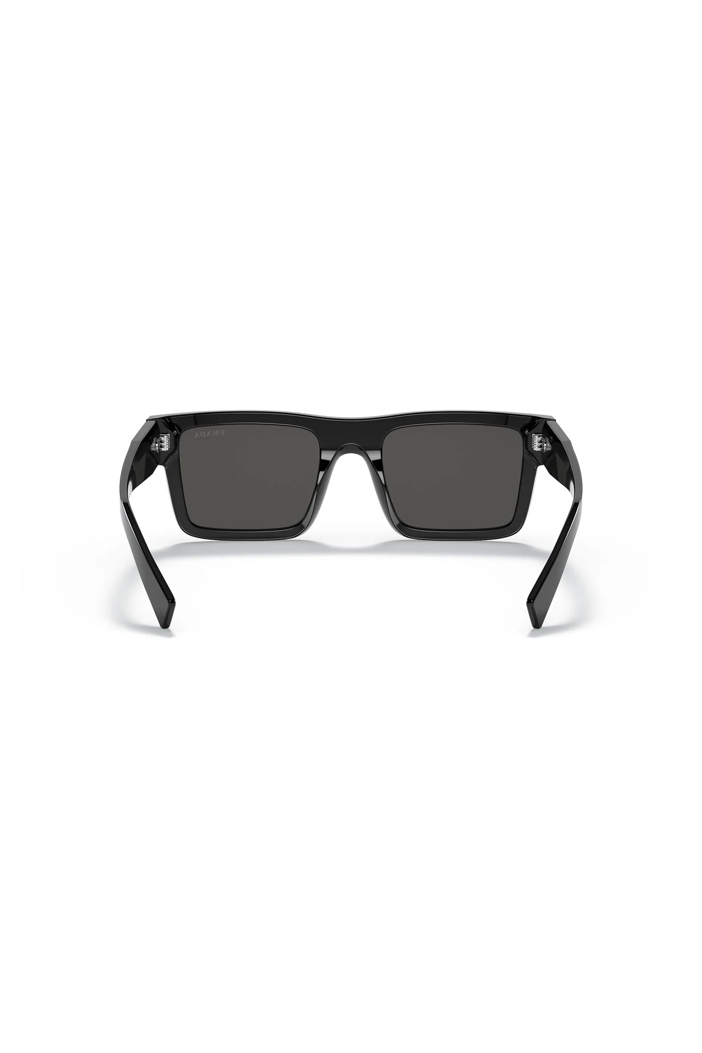 Rectangle Frame Sunglasses - Black - Image 4