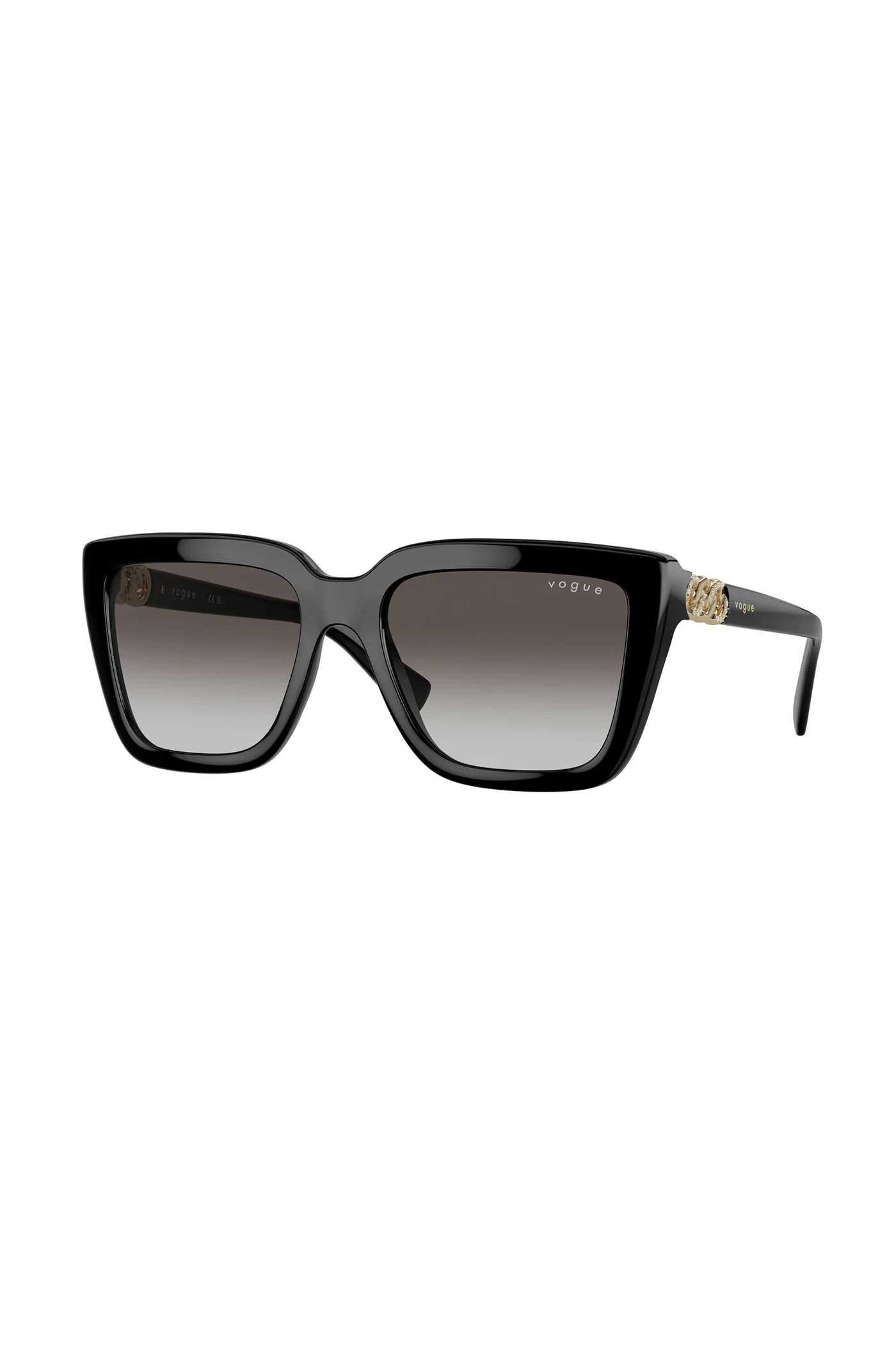 Brown Lens Sunglasses - Black - Image 3