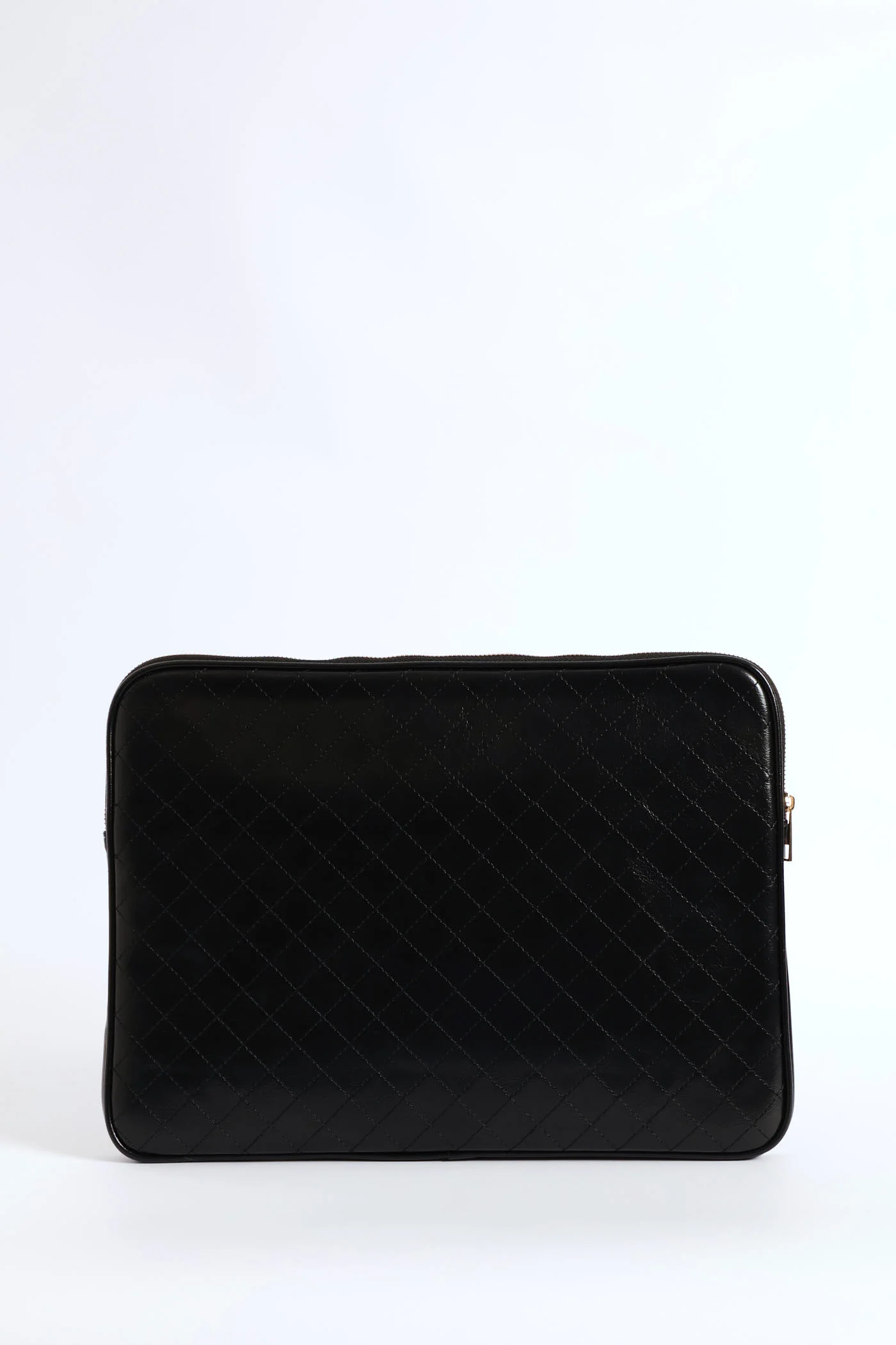 15' Topstitch Laptop Sleeve - Black - Image 4