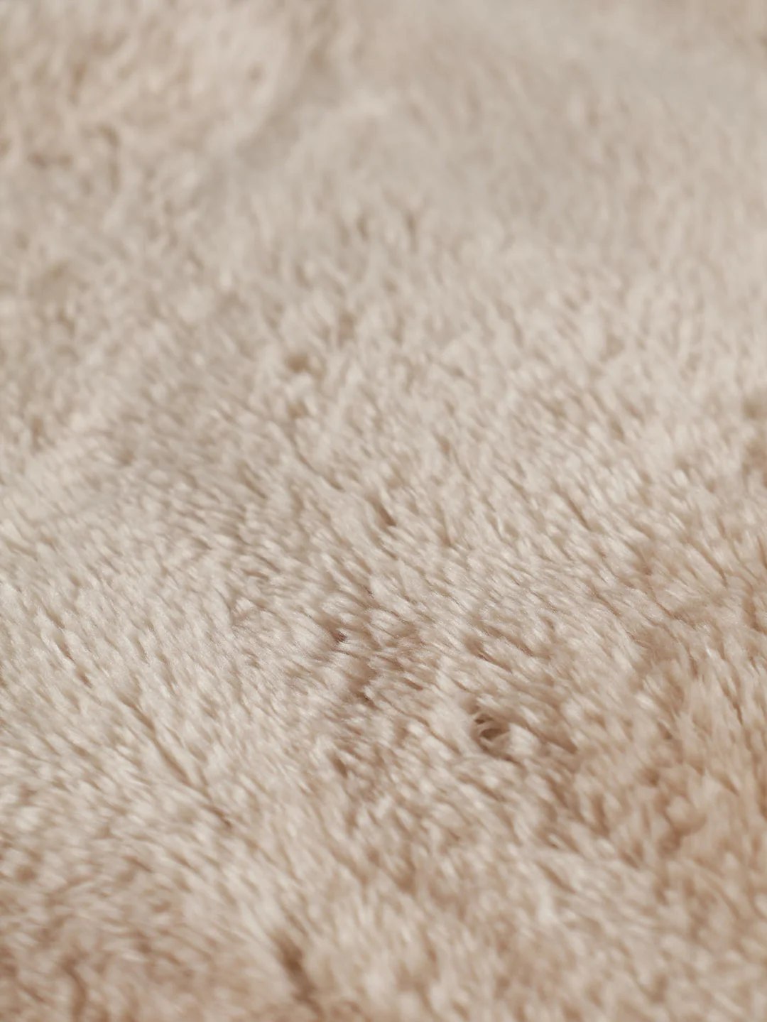 Faux Mink Blanket - Taupe - Image 3