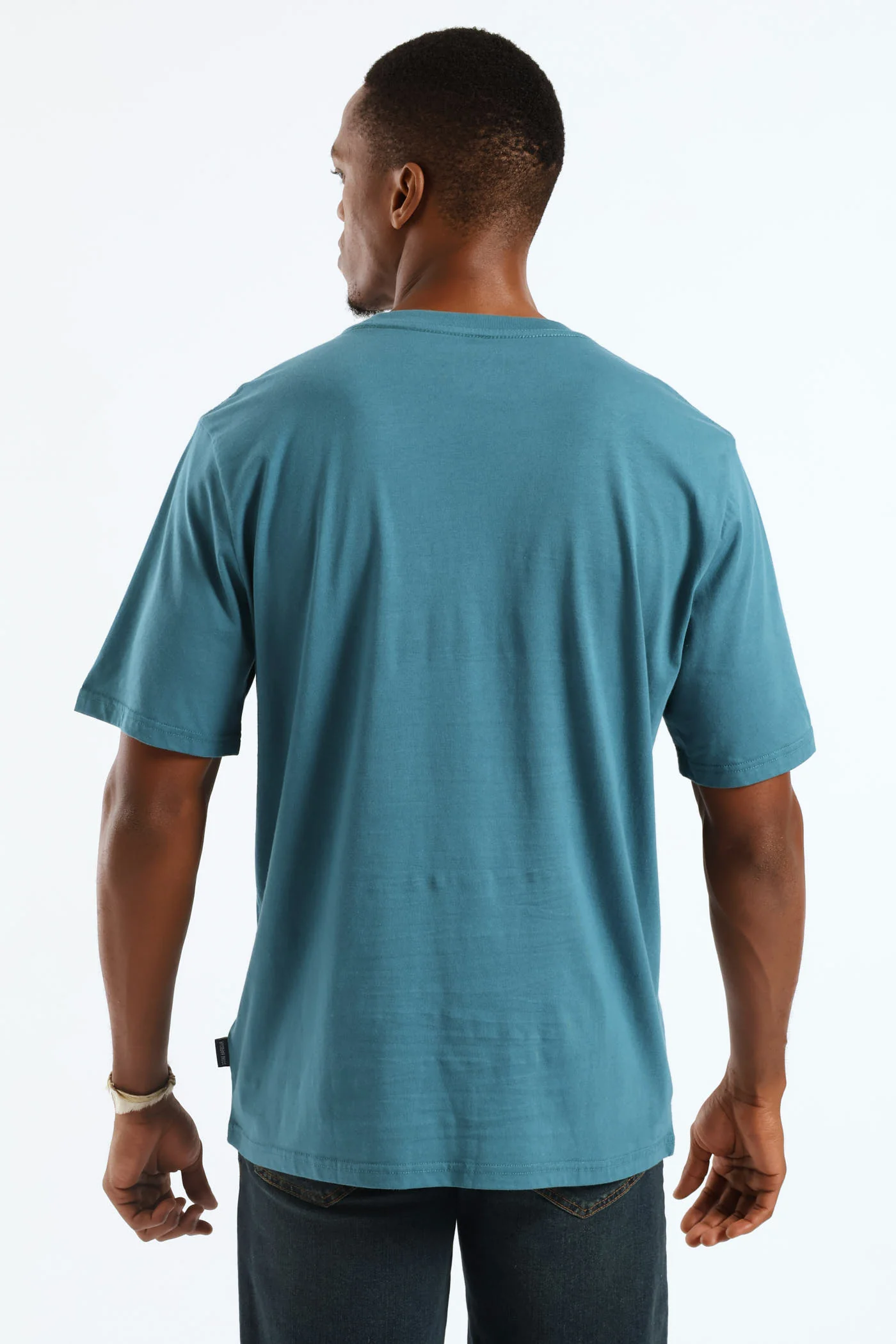 1962 Block Tee - Teal - Image 4