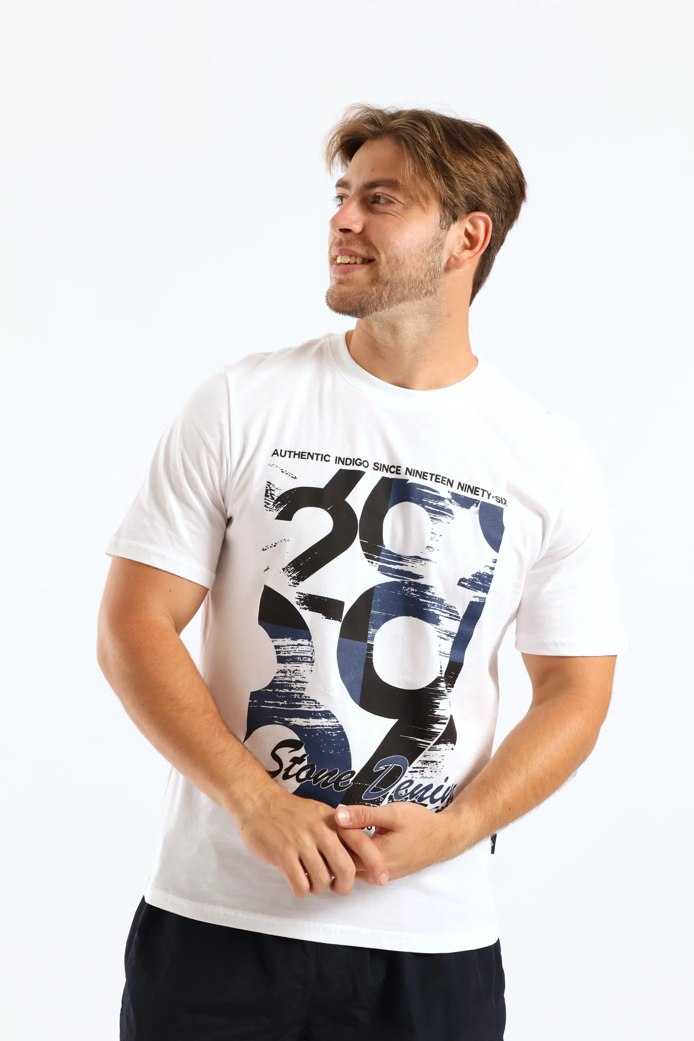 1962 Block Tee - White - Image 3
