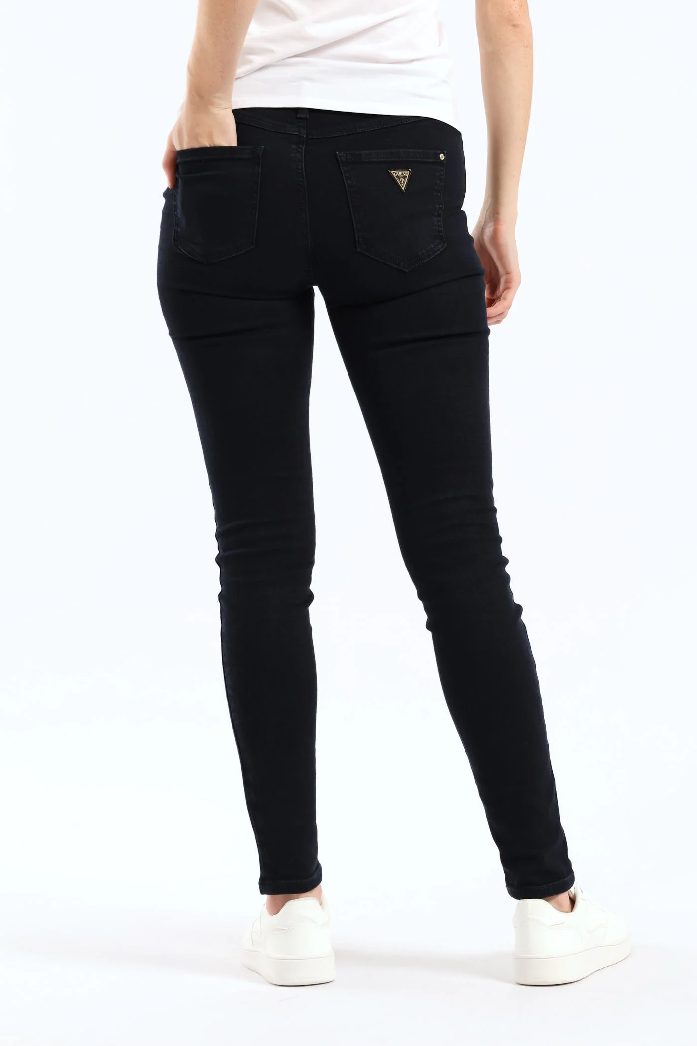 1981 High Rise Skinny Jean - Blue/Black - Image 5