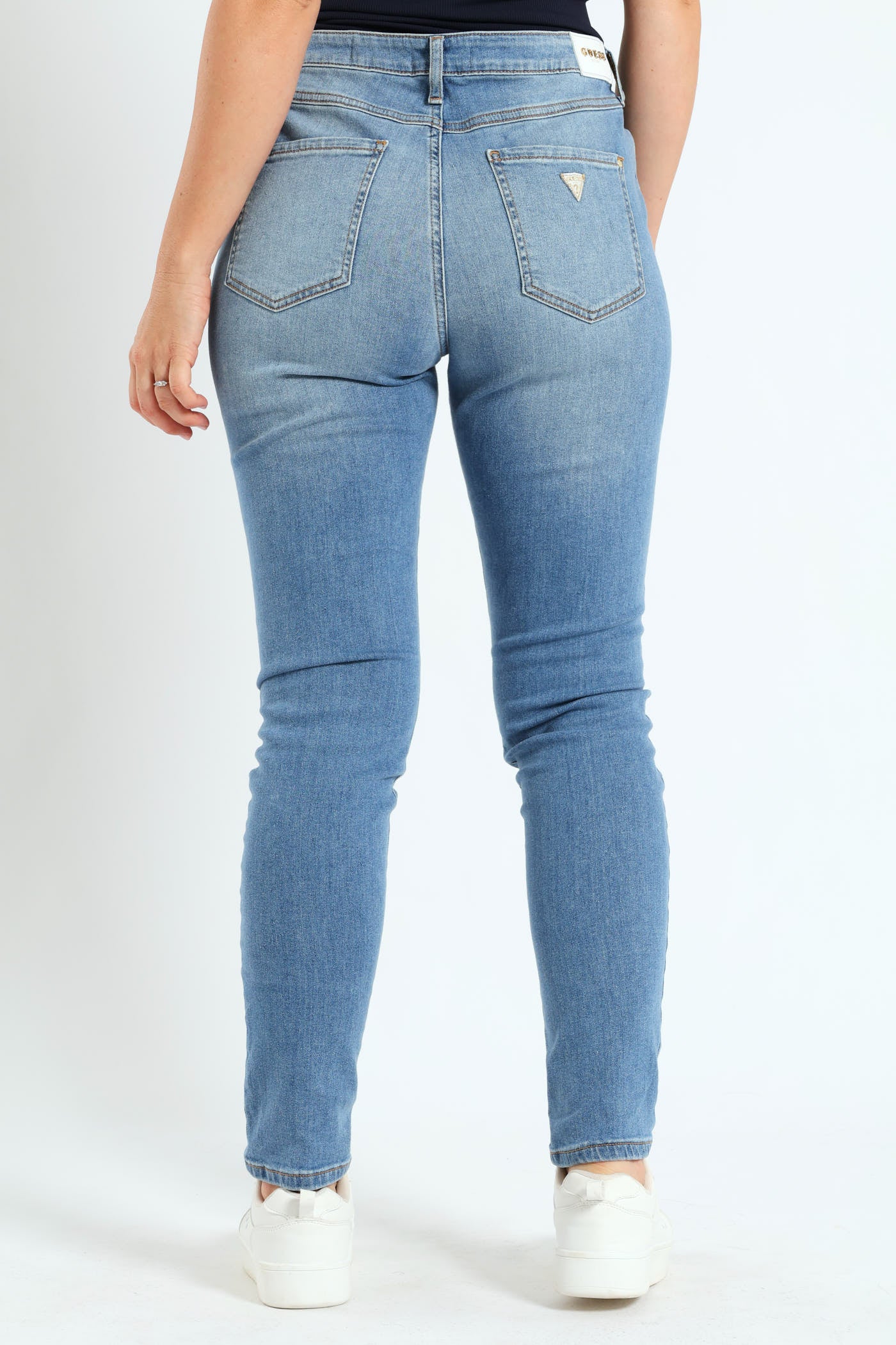1981 High Rise Skinny Jean - Light Wash - Image 4