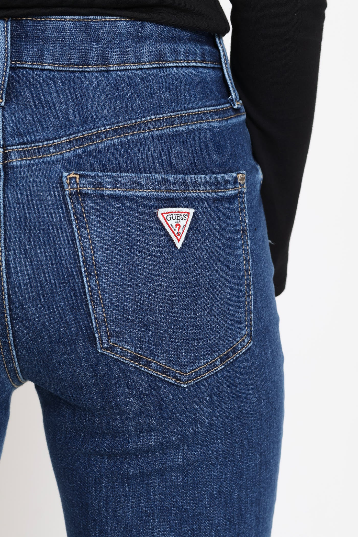 1981 High Rise Skinny Jean - Mid Wash - Image 5
