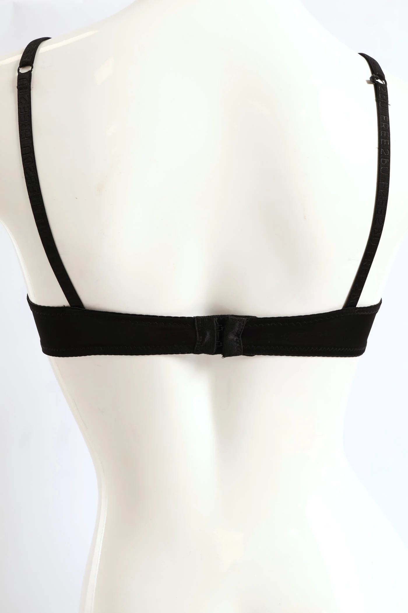 2 Pack A-Frame Bra - Mocha/Black - Image 4