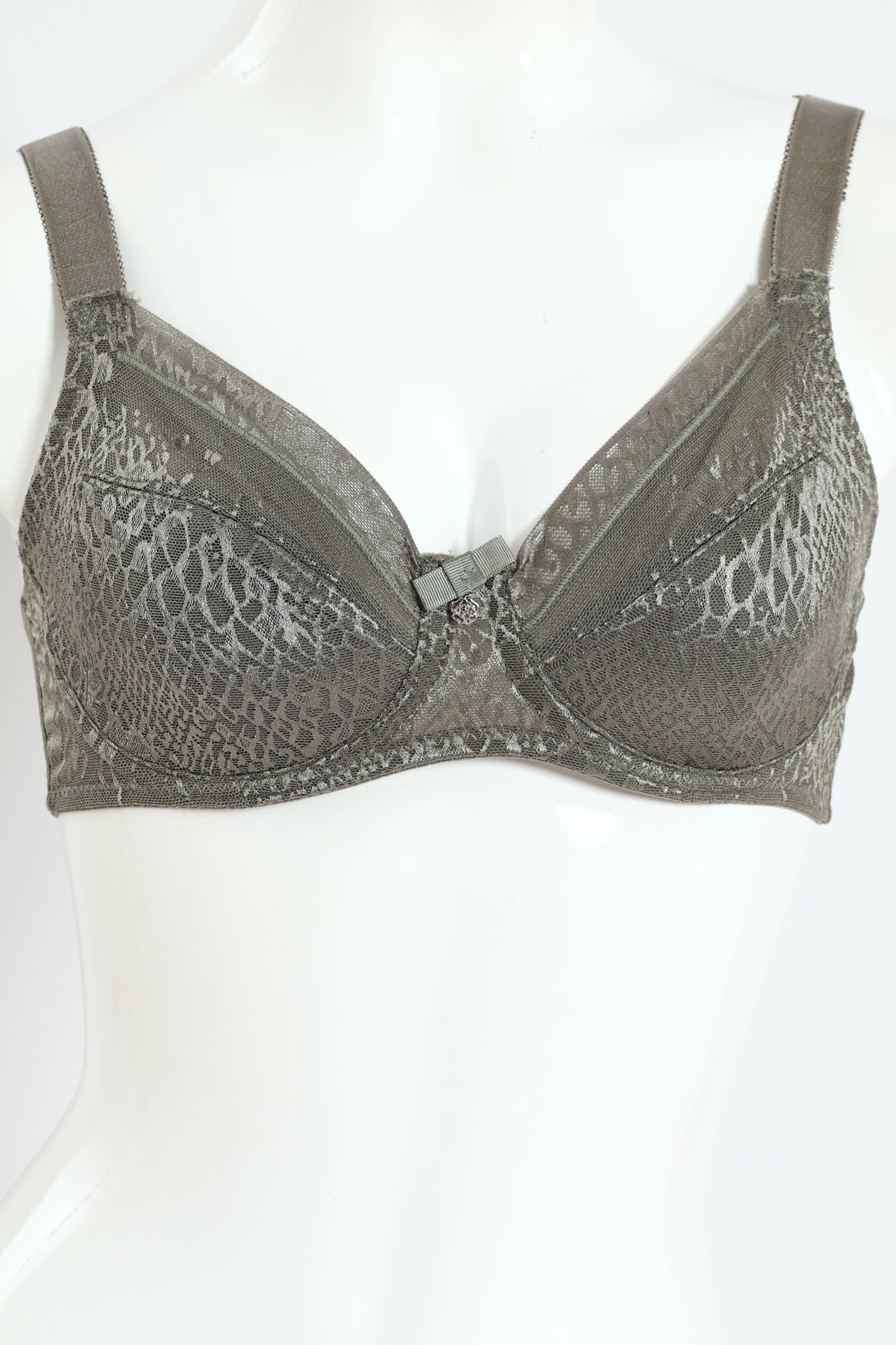 2 Pack All Over Lace Bra - Periscope/Castgrey - Image 3