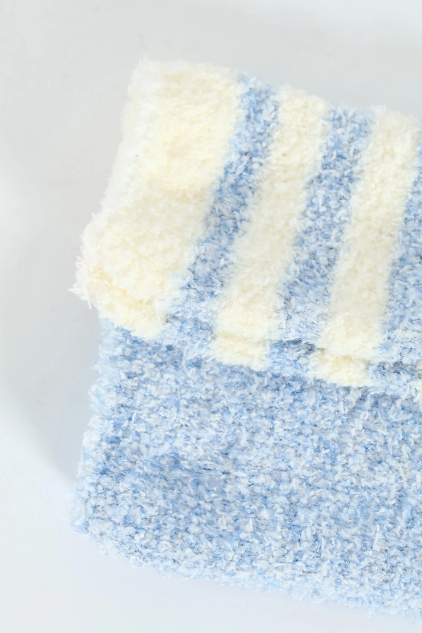 2 Pack Stripe Cosy Socks - Blue - Image 2