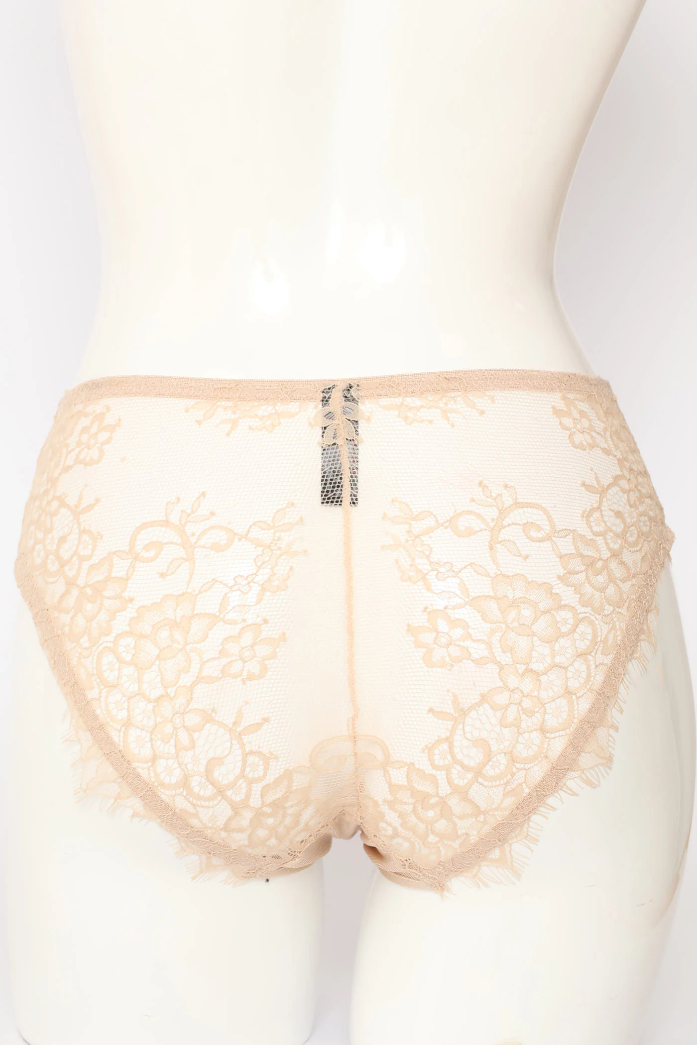 2 Pack Eyelash Lace & Microfibre Midi Panties - Multi - Image 4