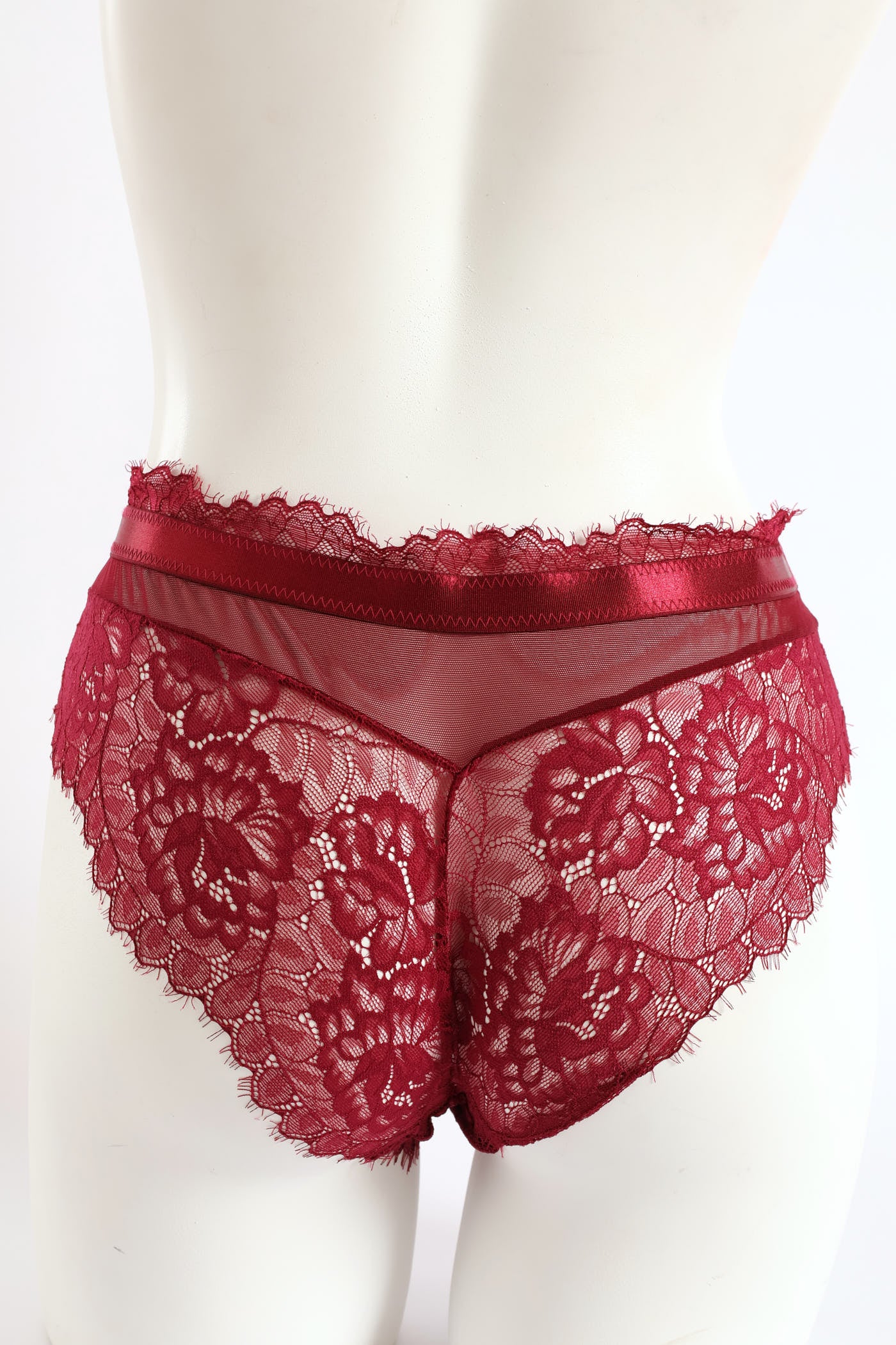2 Pack Eyelash Lace Midi Panties - Multi - Image 3
