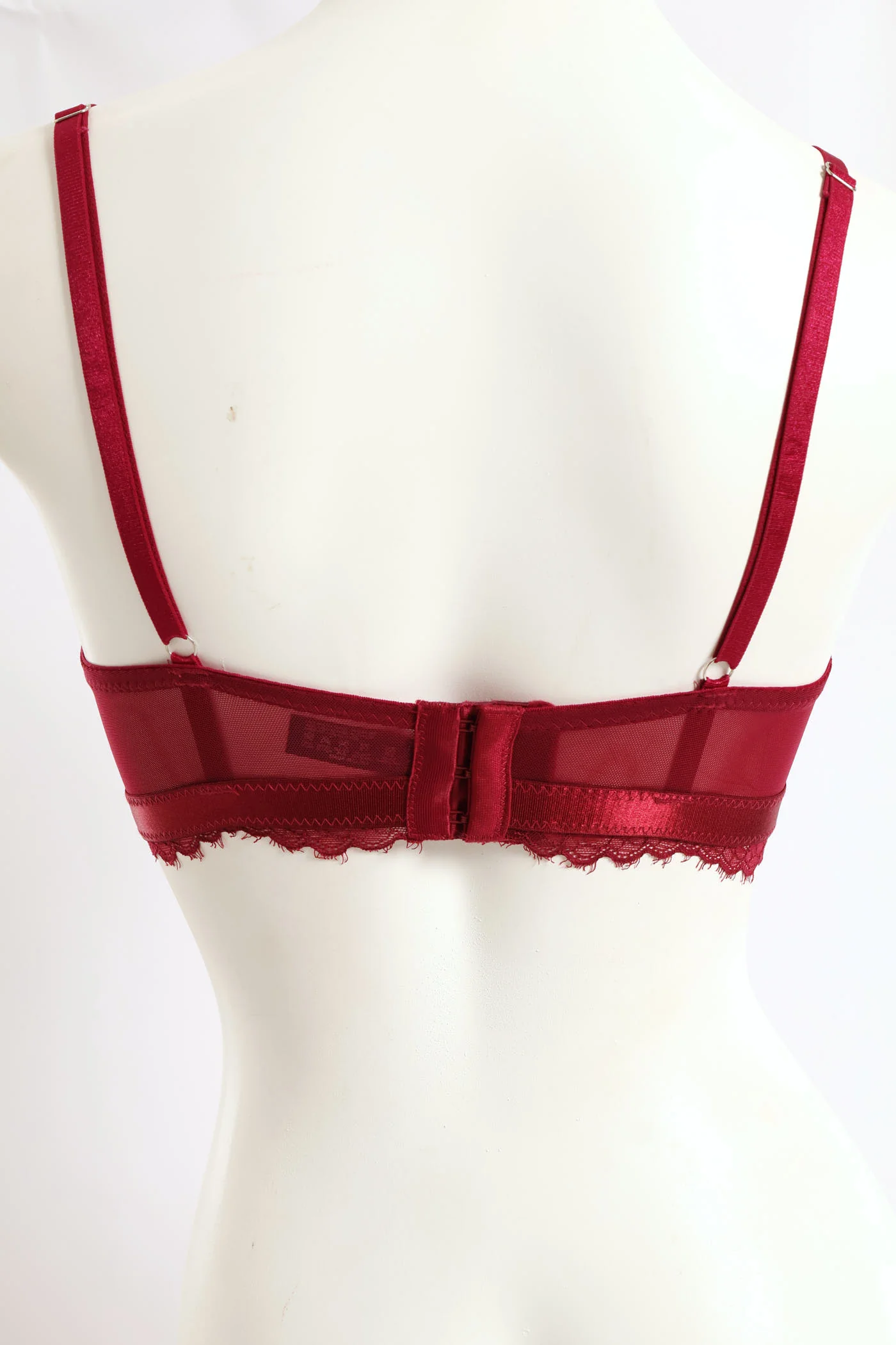 2 Pack Eyelash Lace T-Shirt Bra - Multi - Image 3