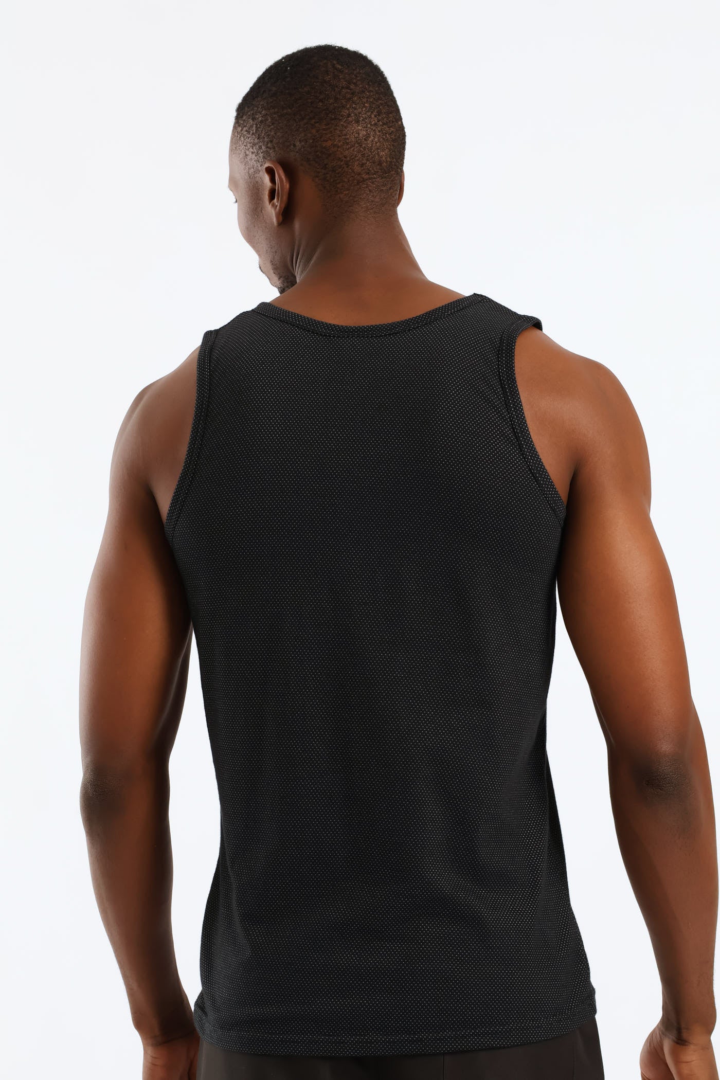 2 Pack Eyelet Vests - Black/White - Image 5