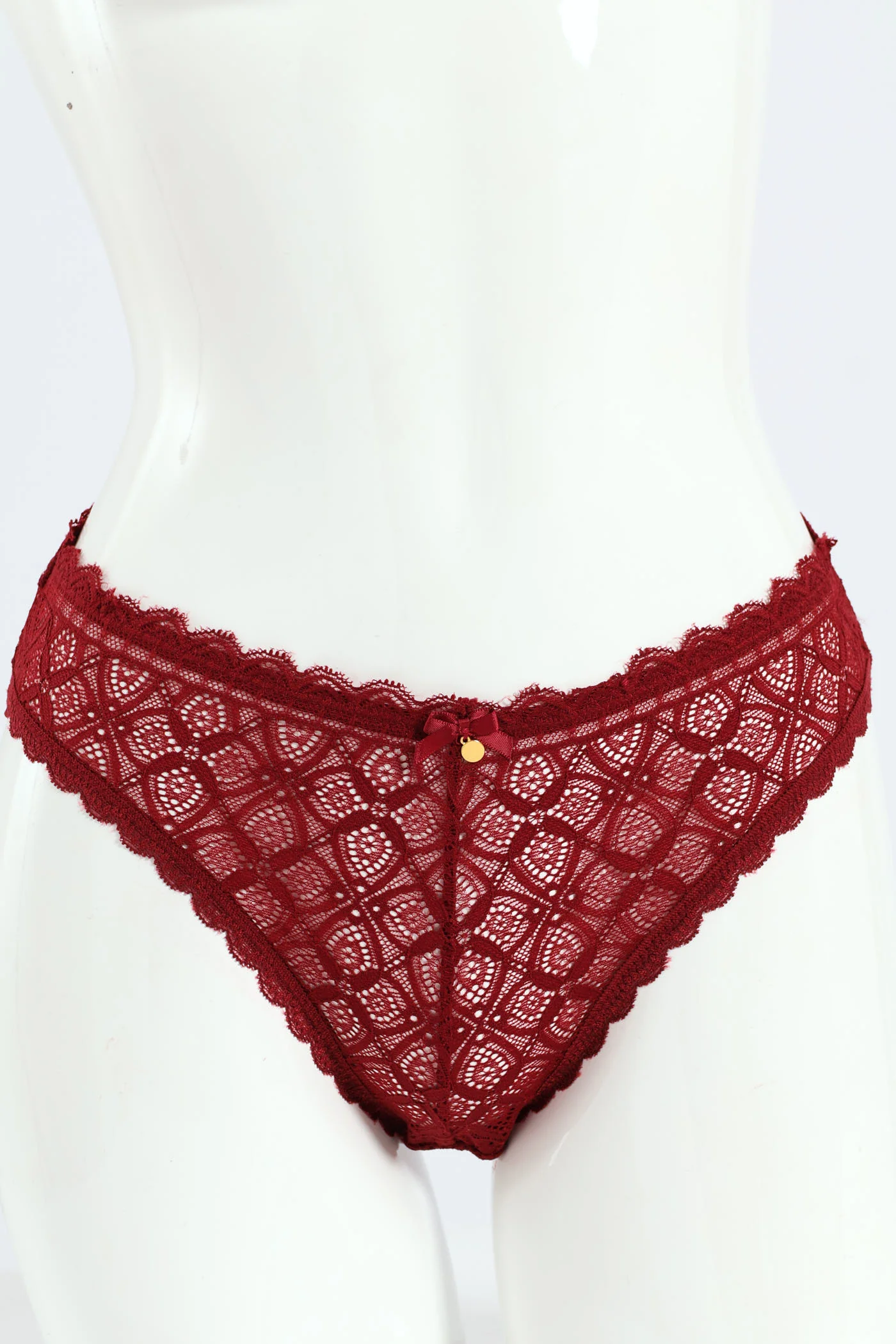 2 Pack Galloon Lace Brazilian Panties - Image 2