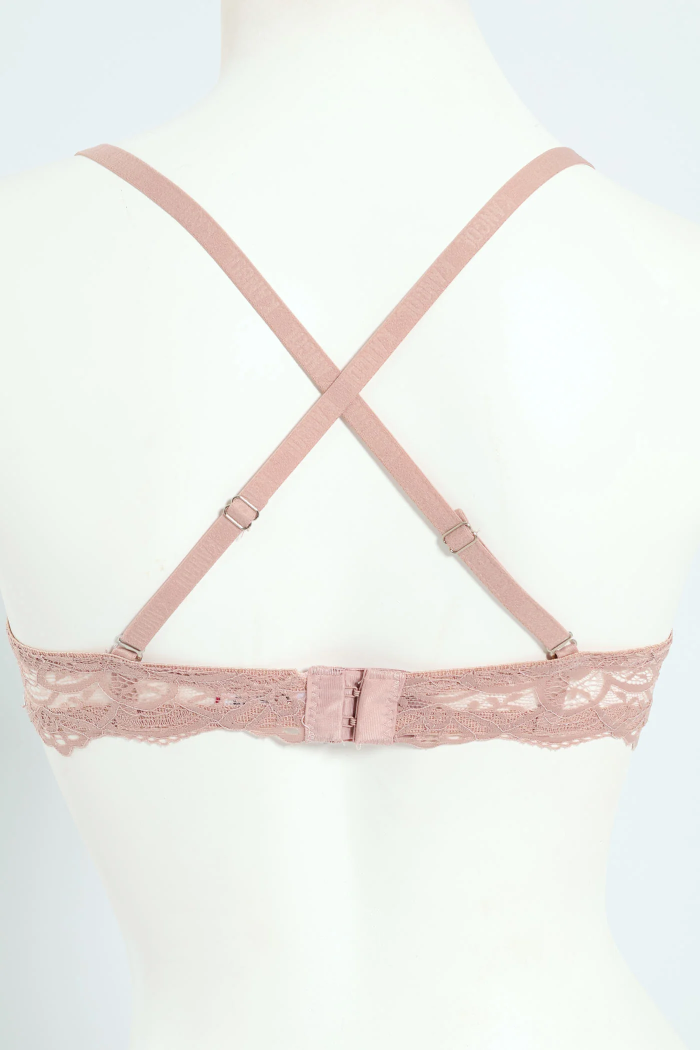 2 Pack Galloon Lace Multiway Bra - Jade/Mocha - Image 3
