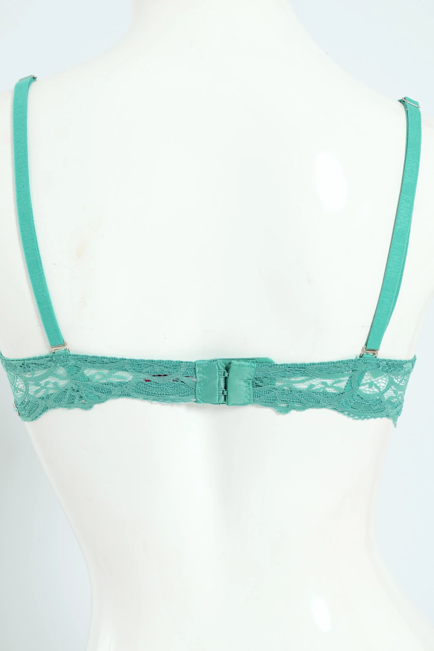 2 Pack Galloon Lace Multiway Bra - Jade/Mocha - Image 4