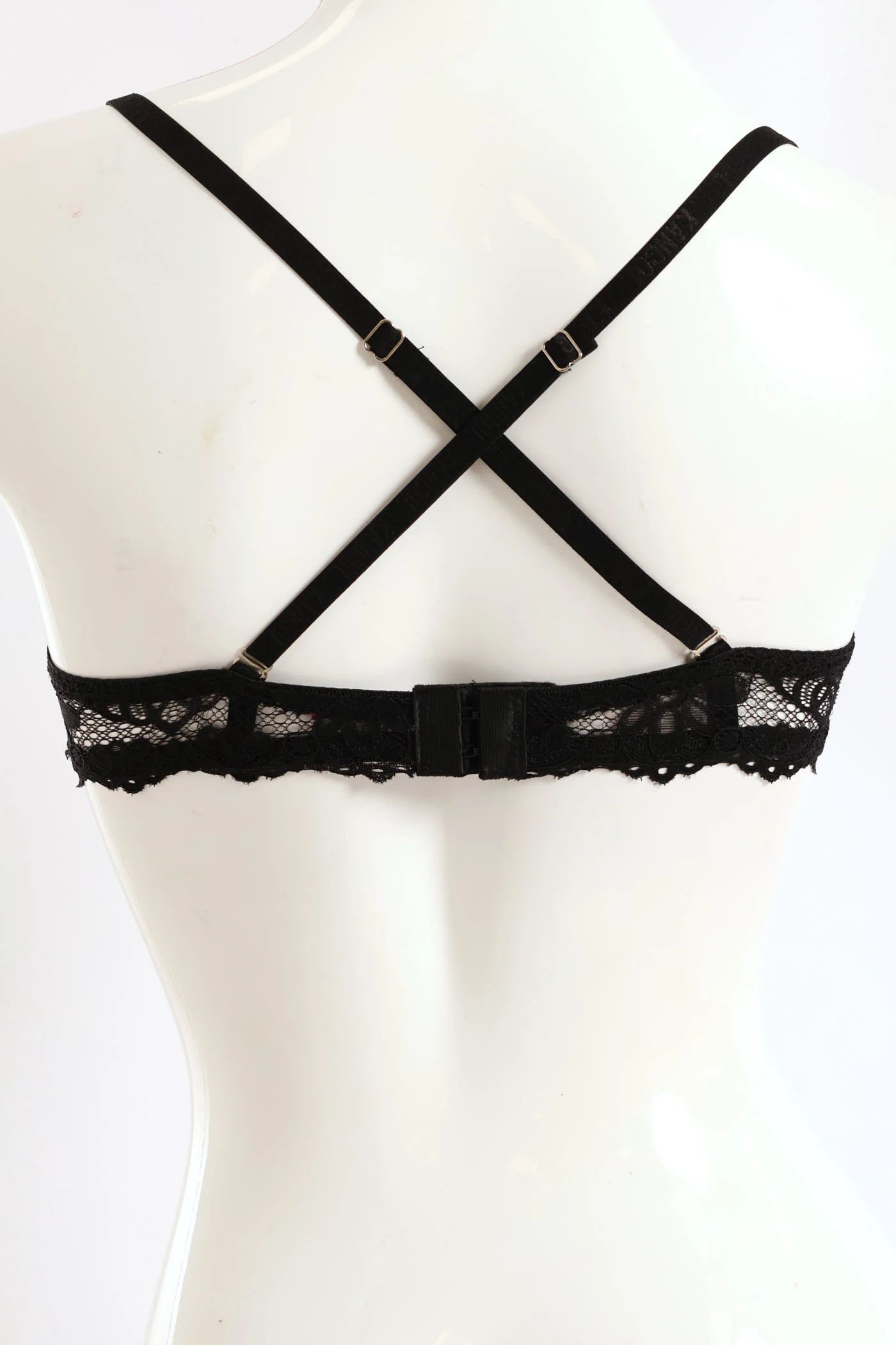 2 Pack Galloon Lace Multiway Bra - Teal/Black - Image 3