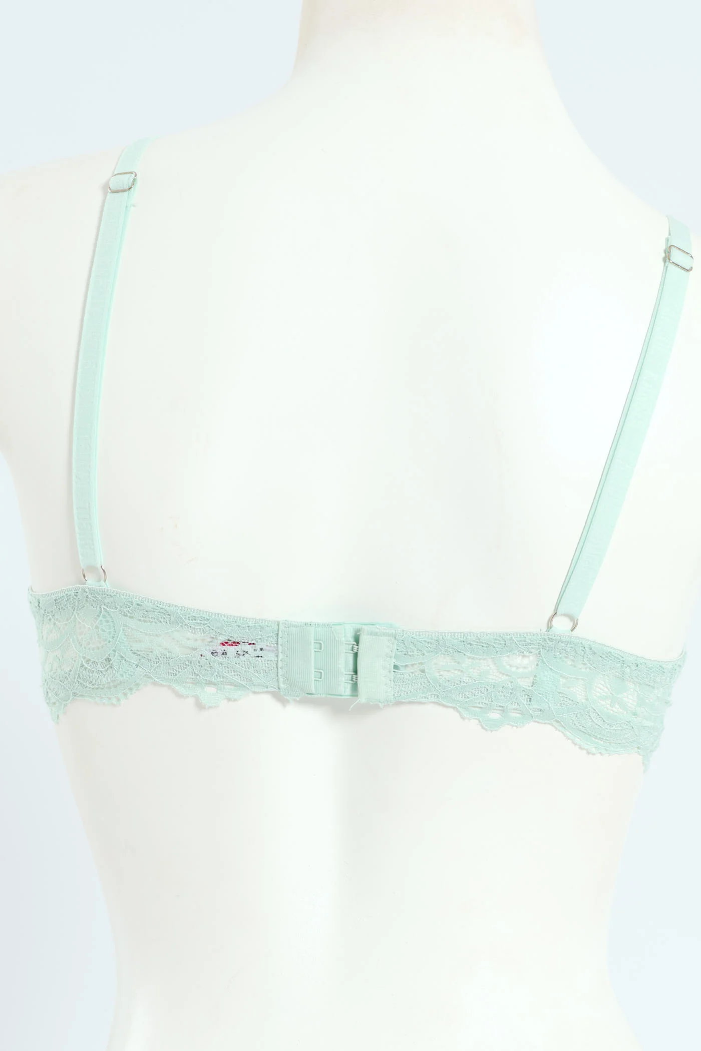 2 Pack Galloon Lace T-Shirt Bra - Harbour Green/Mocha Melange - Image 3