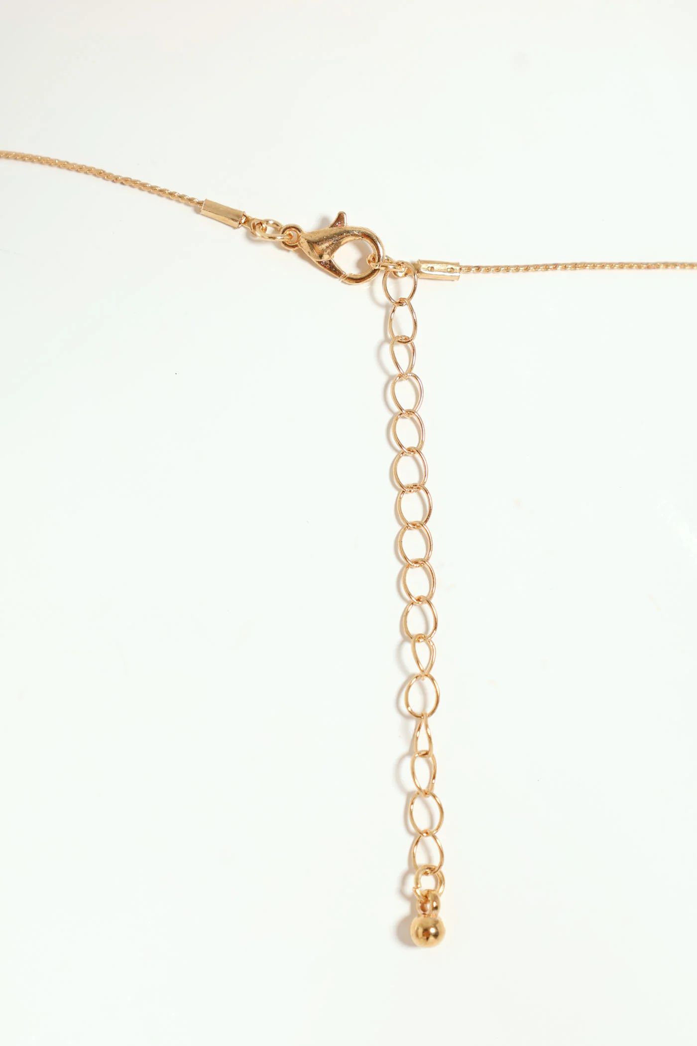 2 Pack Heart Necklace With Stud Earrings - Gold - Image 5