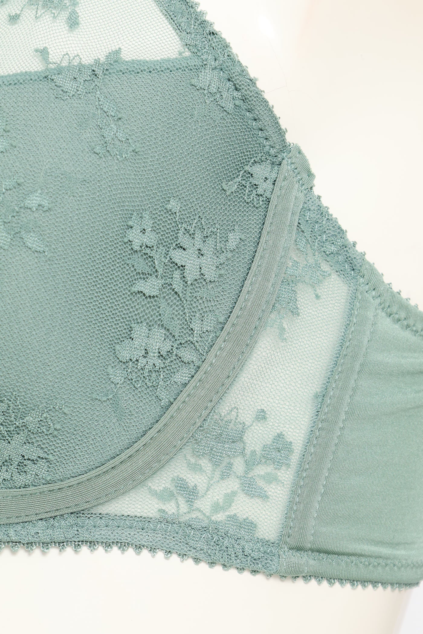 2 Pack Lace & Microfiber Balconette Bra - Multi - Image 3
