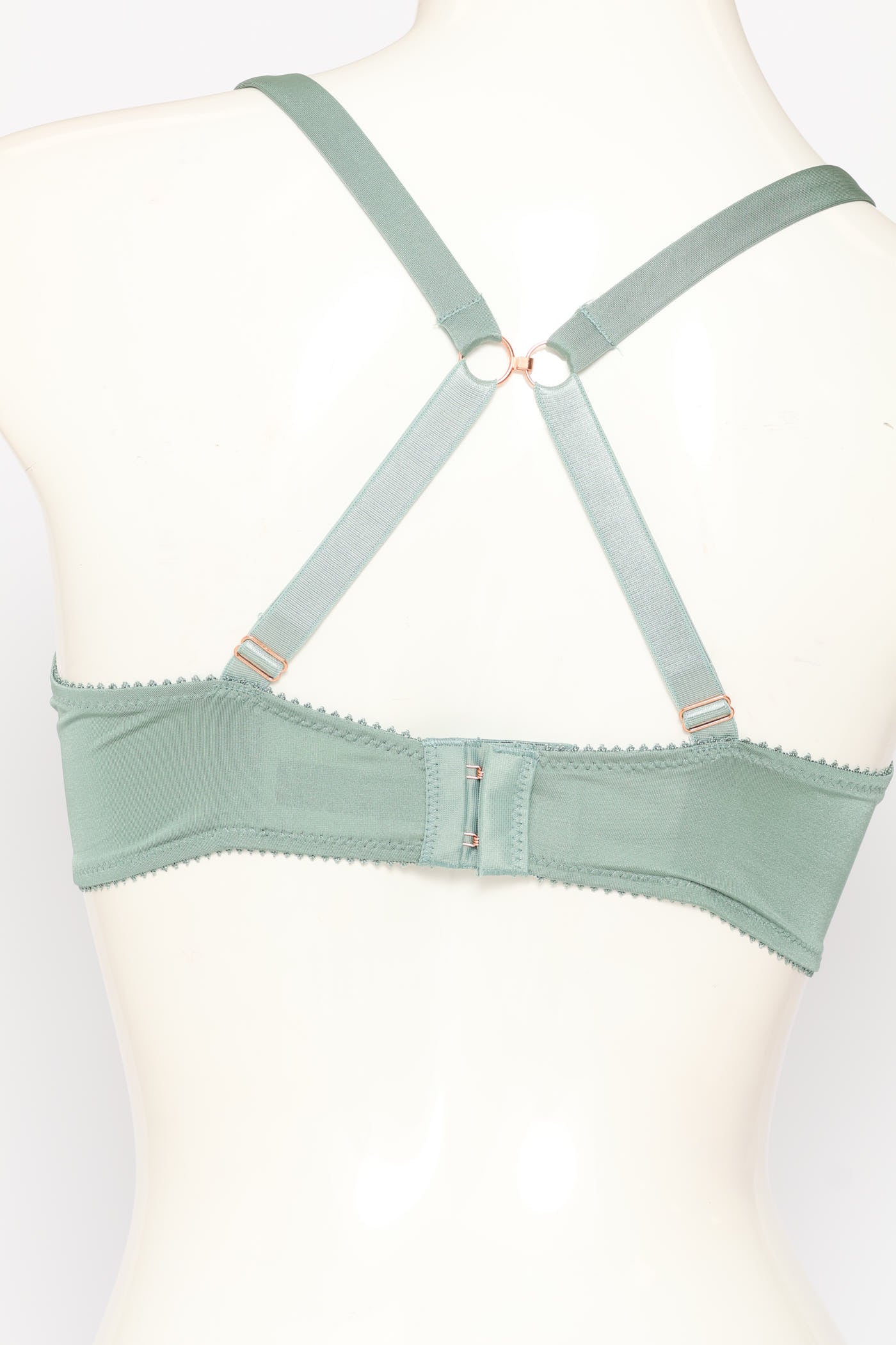 2 Pack Lace & Microfiber Balconette Bra - Multi - Image 4