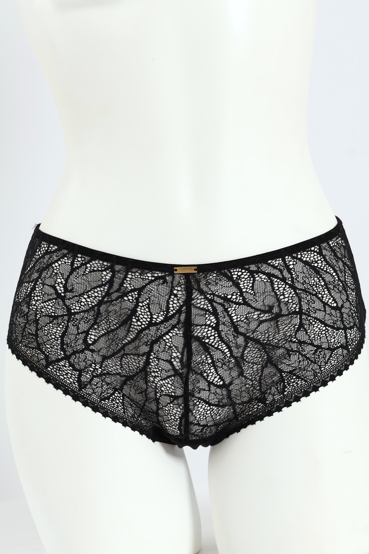 2 Pack Lace Boyleg Panties - Rose/Black - Image 2