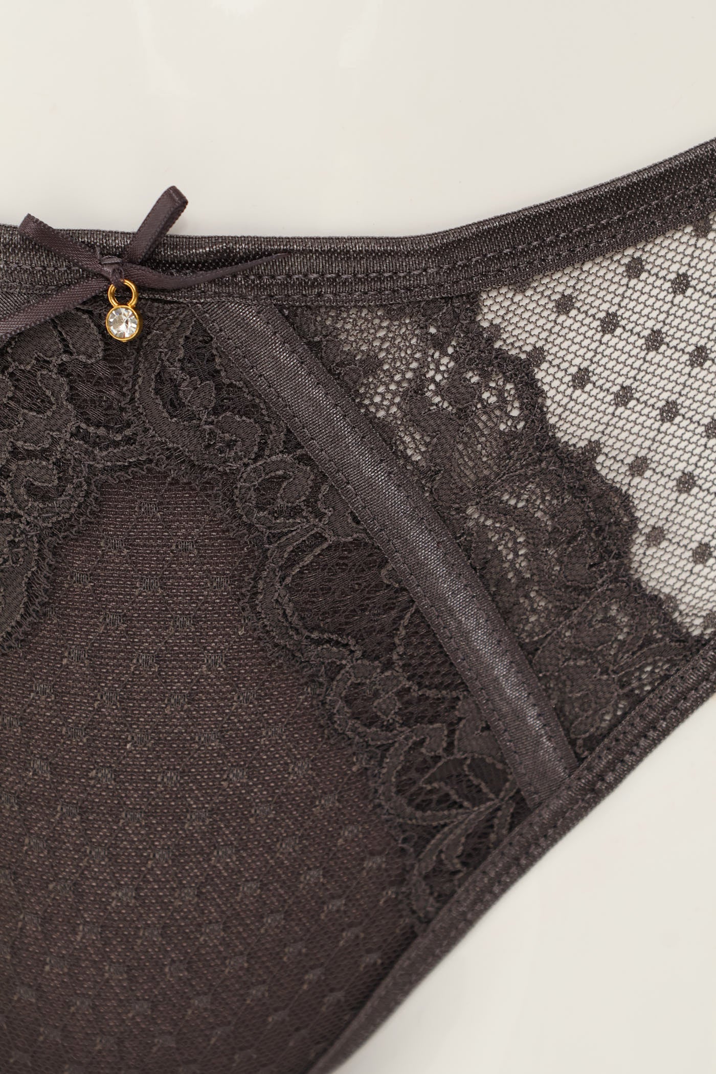 2 Pack Lace Brazilian Panty - Multi - Image 2