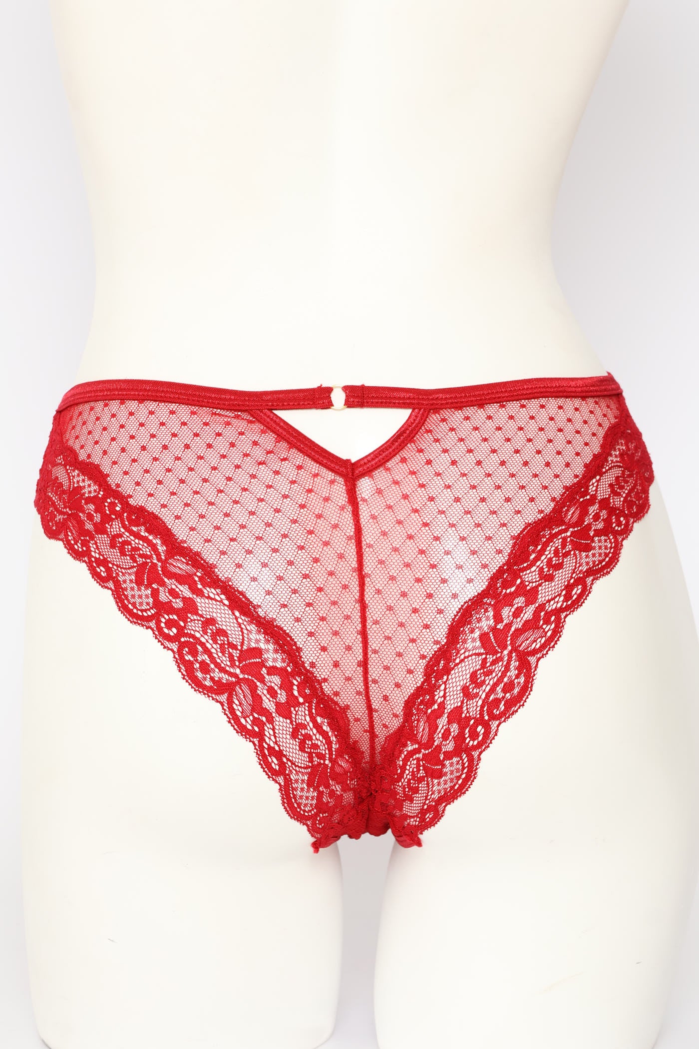 2 Pack Lace Brazilian Panty - Multi - Image 6