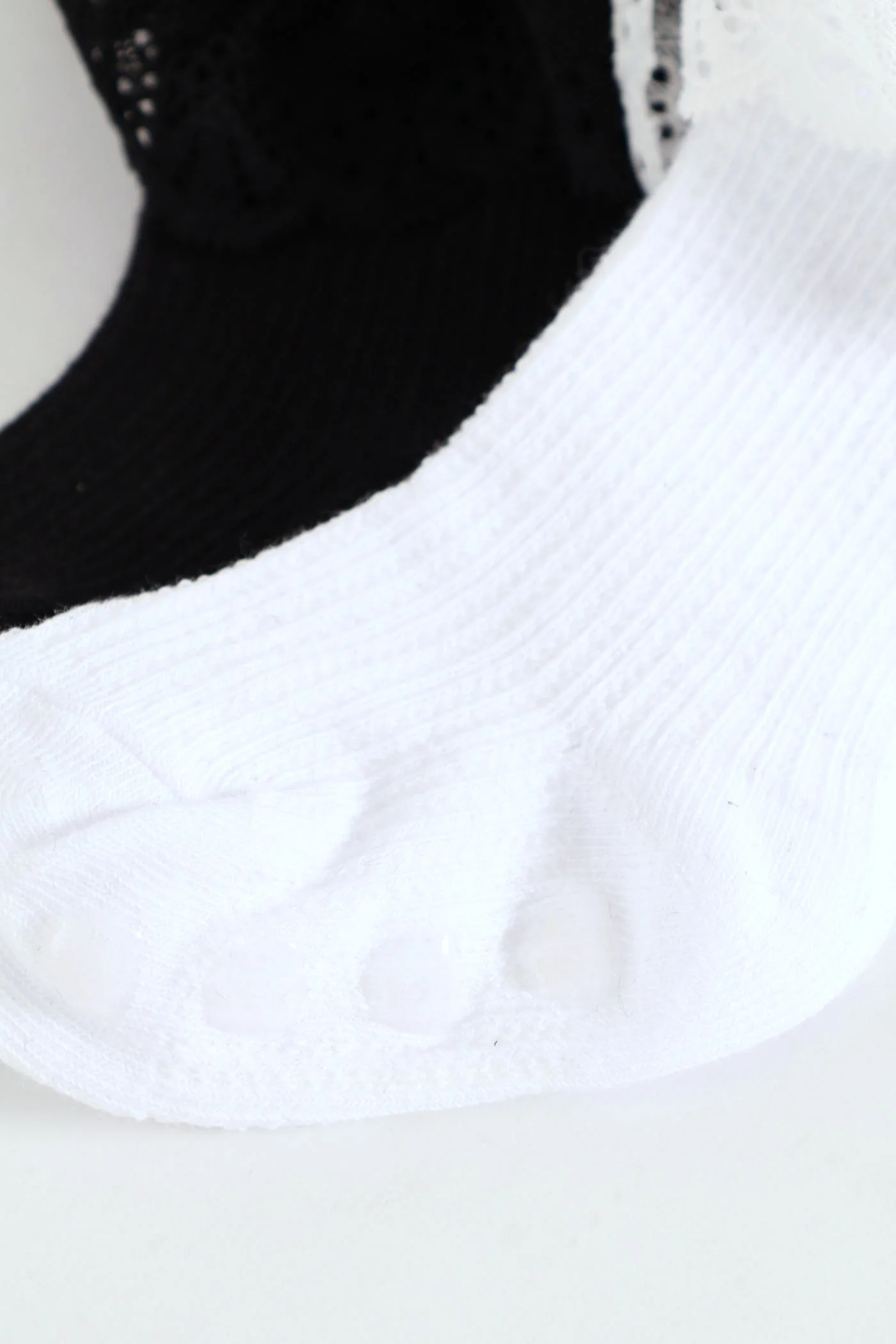 2 Pack Lace Knee High Sock - Multi - Image 3