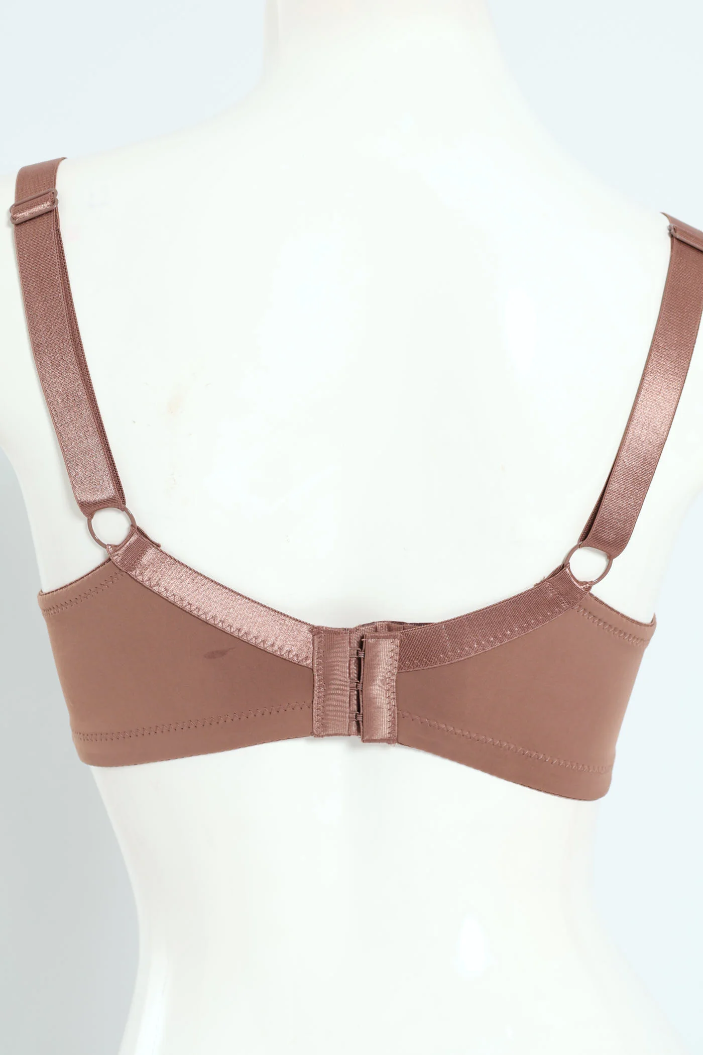 2 Pack Lace Non-Padded Bra - Mocha/Black - Image 5