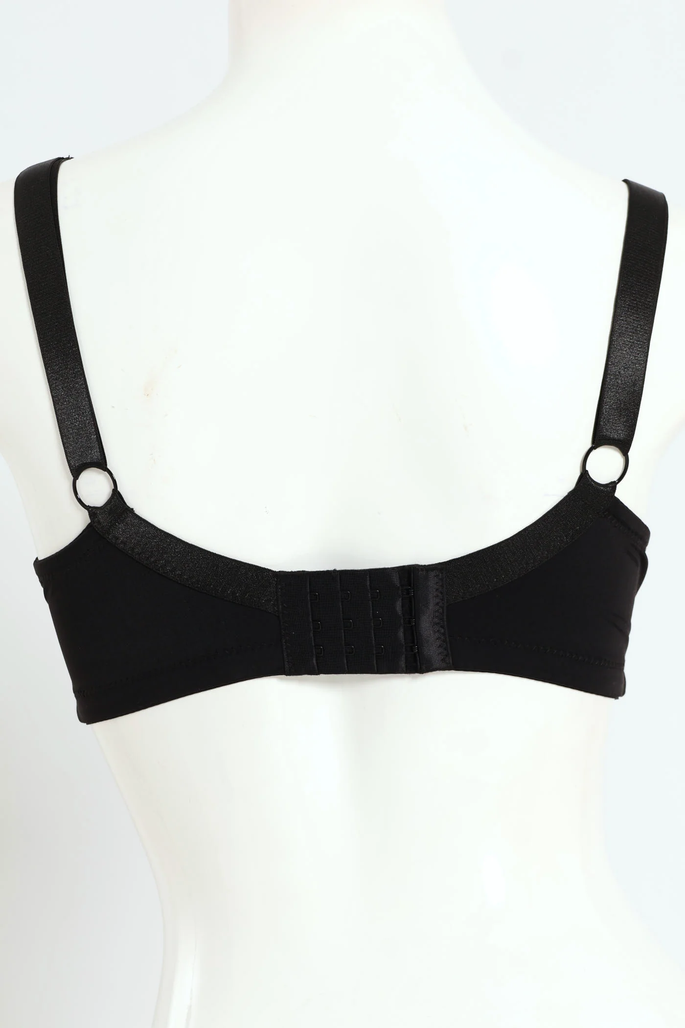 2 Pack Lace Non Padded Bras - Mauve/Black - Image 8