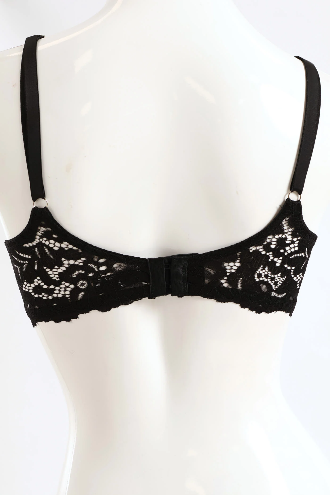 2 Pack Lace Plunge T-Shirt Bra - Mocha/Black - Image 3