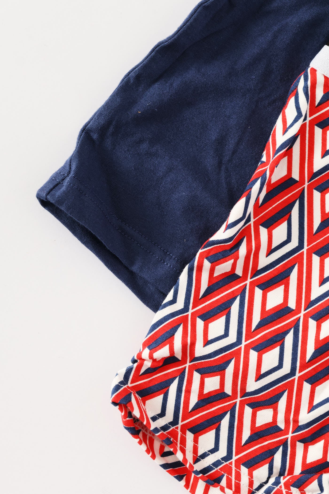 2 Pack Logo Print Aldo Trunk - Red/Blue - Image 4