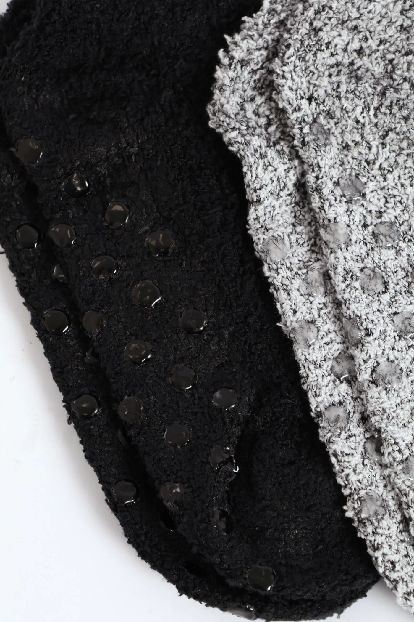 2 Pack Low Cut Cosy Socks - Black/Grey - Image 2