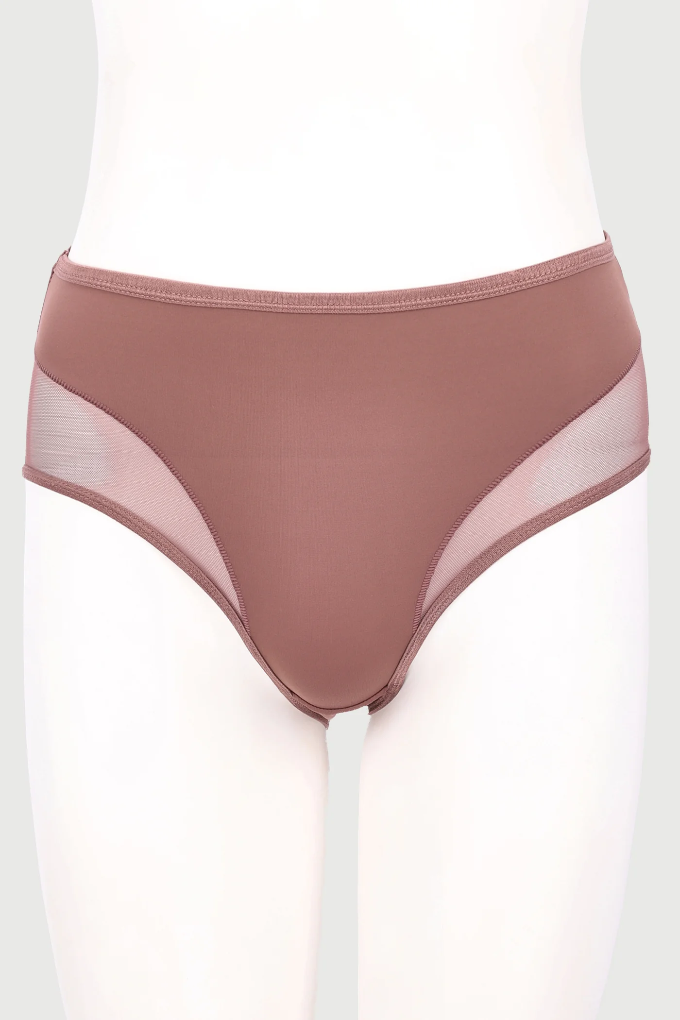 2 Pack Matte & Sheer Panties - Beige/Mochachino - Image 2