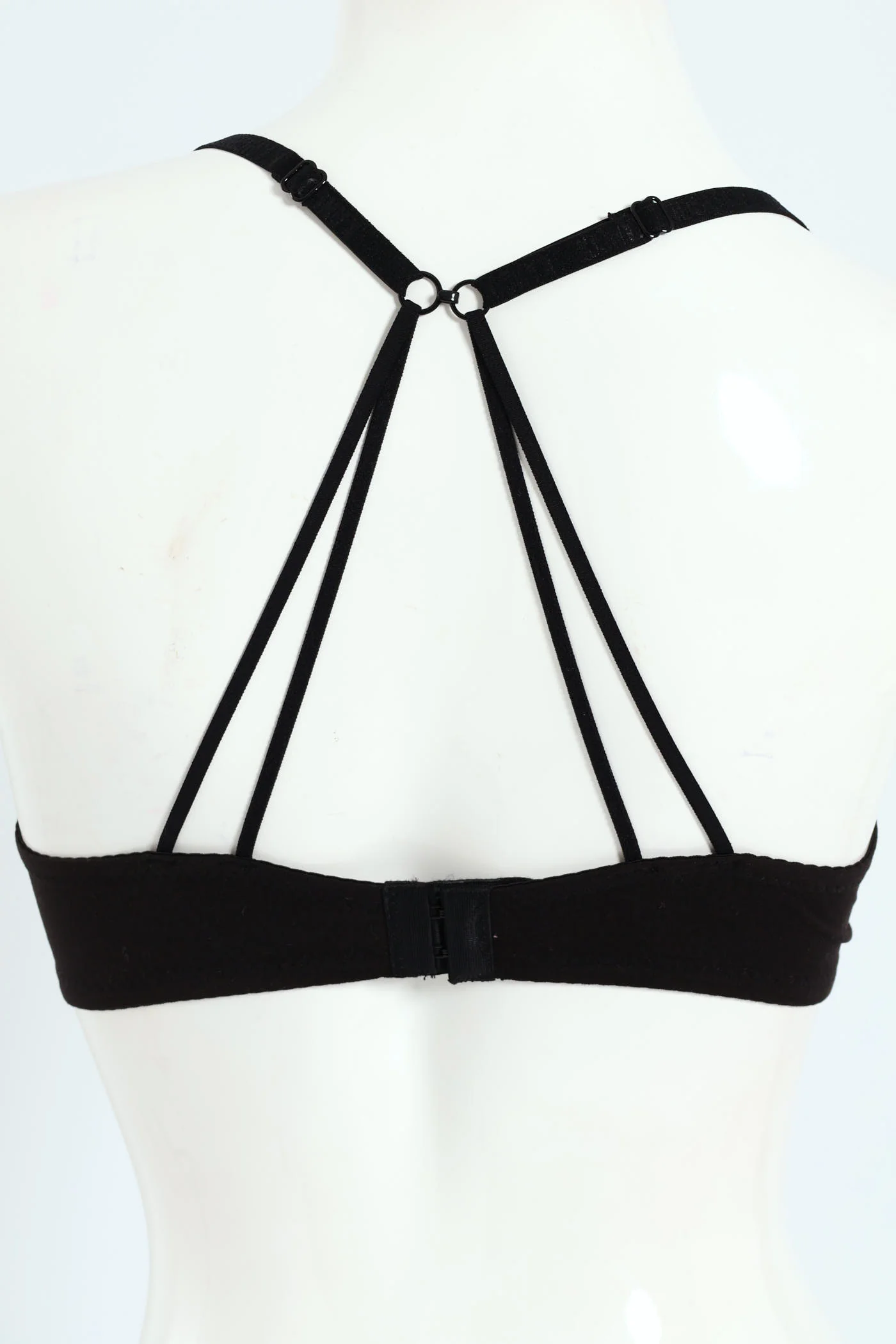 2 Pack Microfibre & Lace Racerback 2 Tone T-Shirt Bra - Image 6