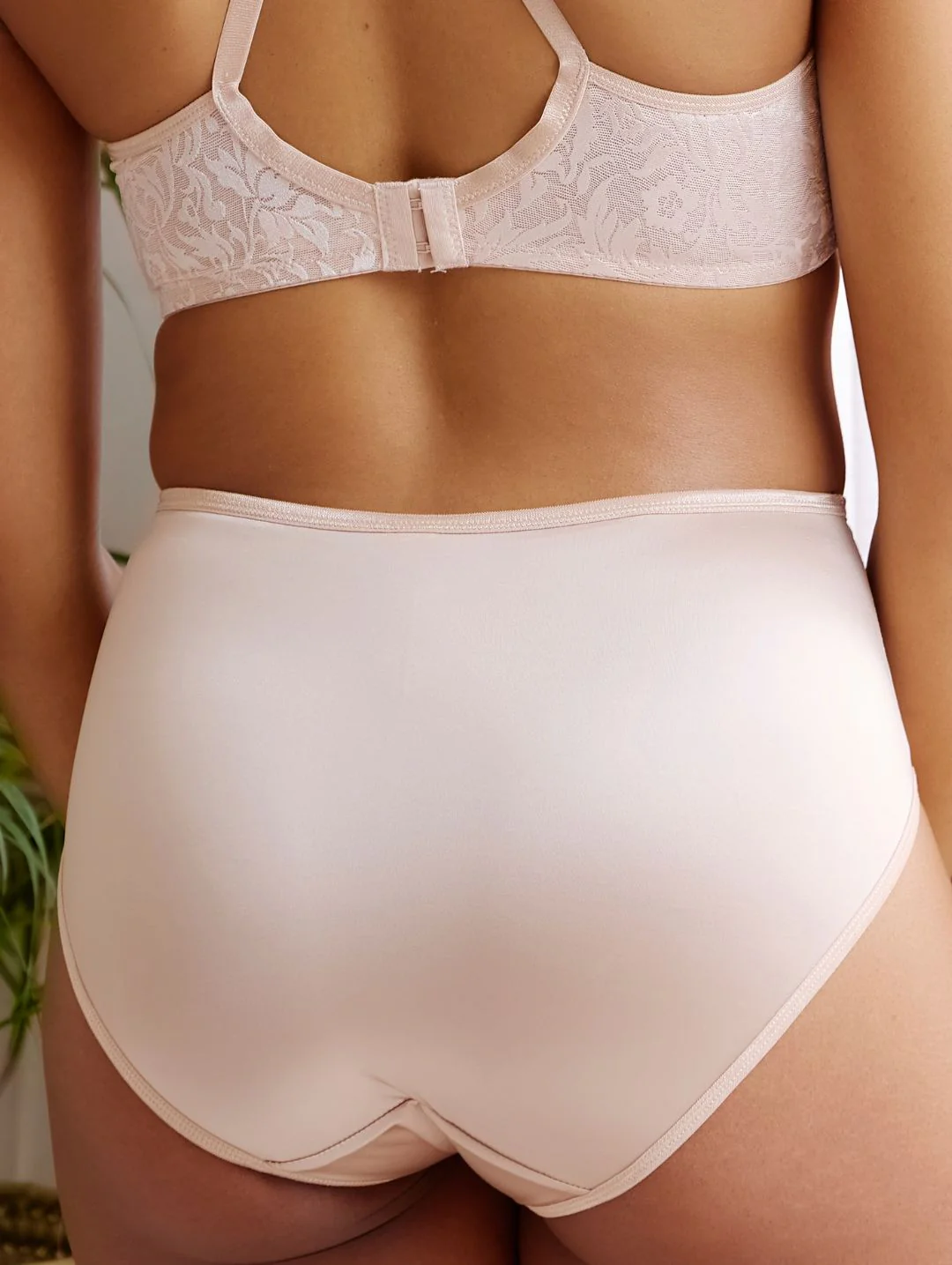 2 Pack Miracle High Leg Panty - Beige/Mocha - Image 3