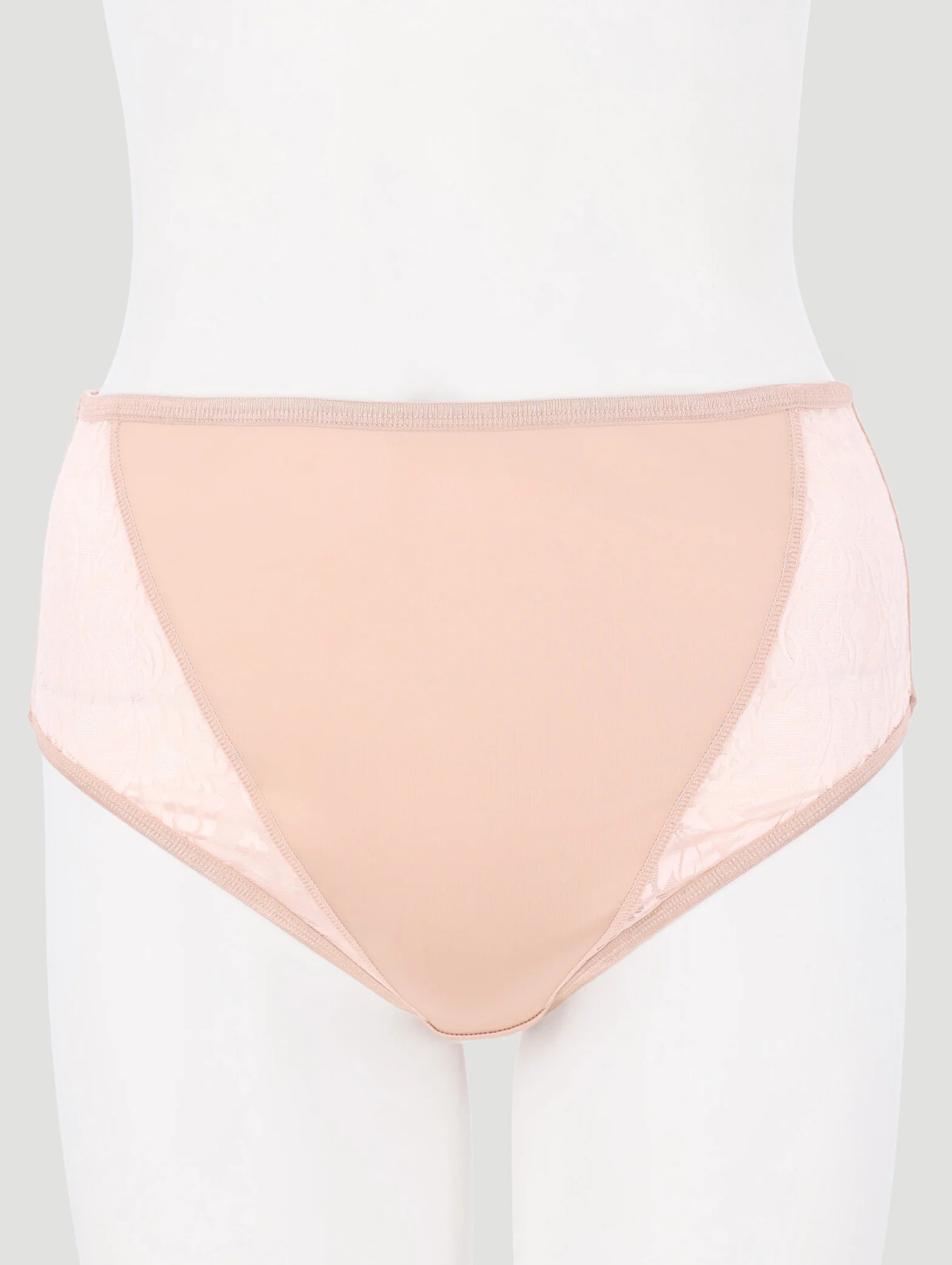 2 Pack Miracle High Leg Panty - Beige/Mocha - Image 4