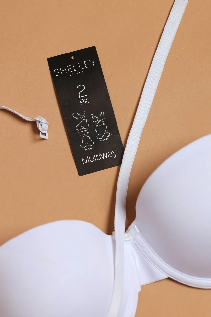 2 Pack Multiway Bra - Black/Navy - Image 7