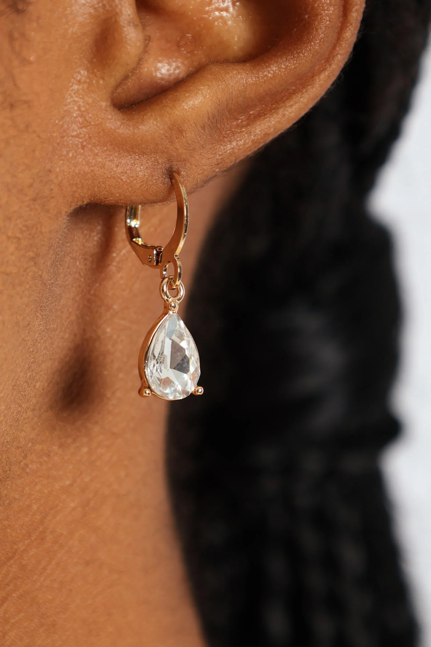 2 Pack Pearl Drop Earring & Necklace Set - Gold - Image 3
