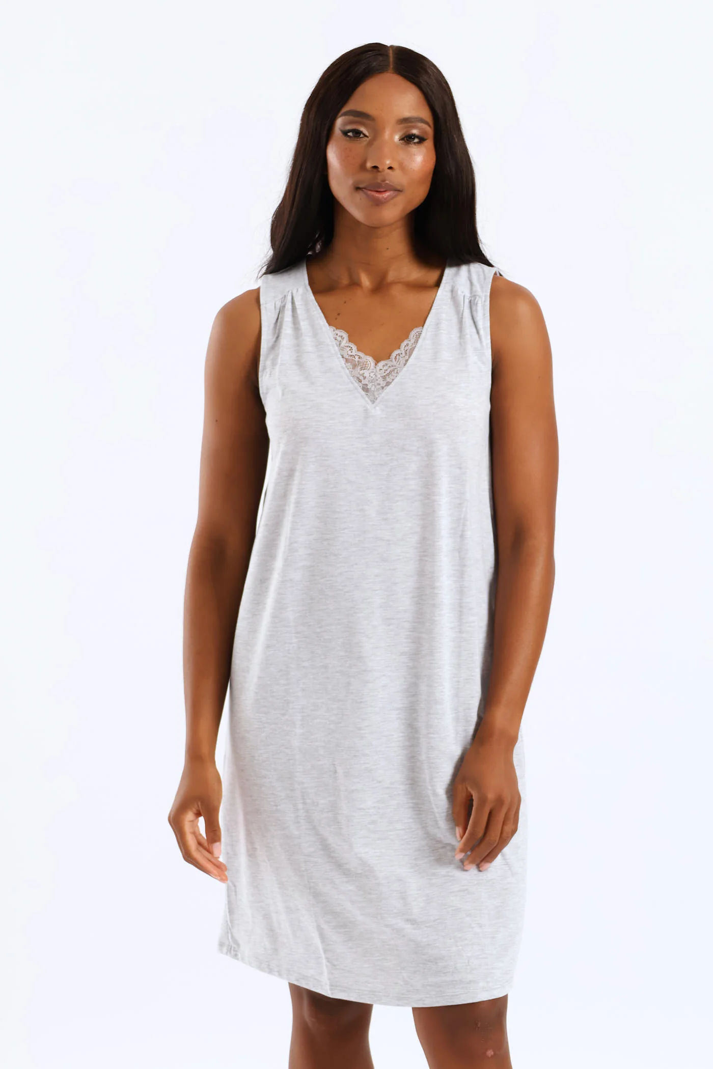 2 Pack Peony Sleepshirt - White/Pink - Image 2