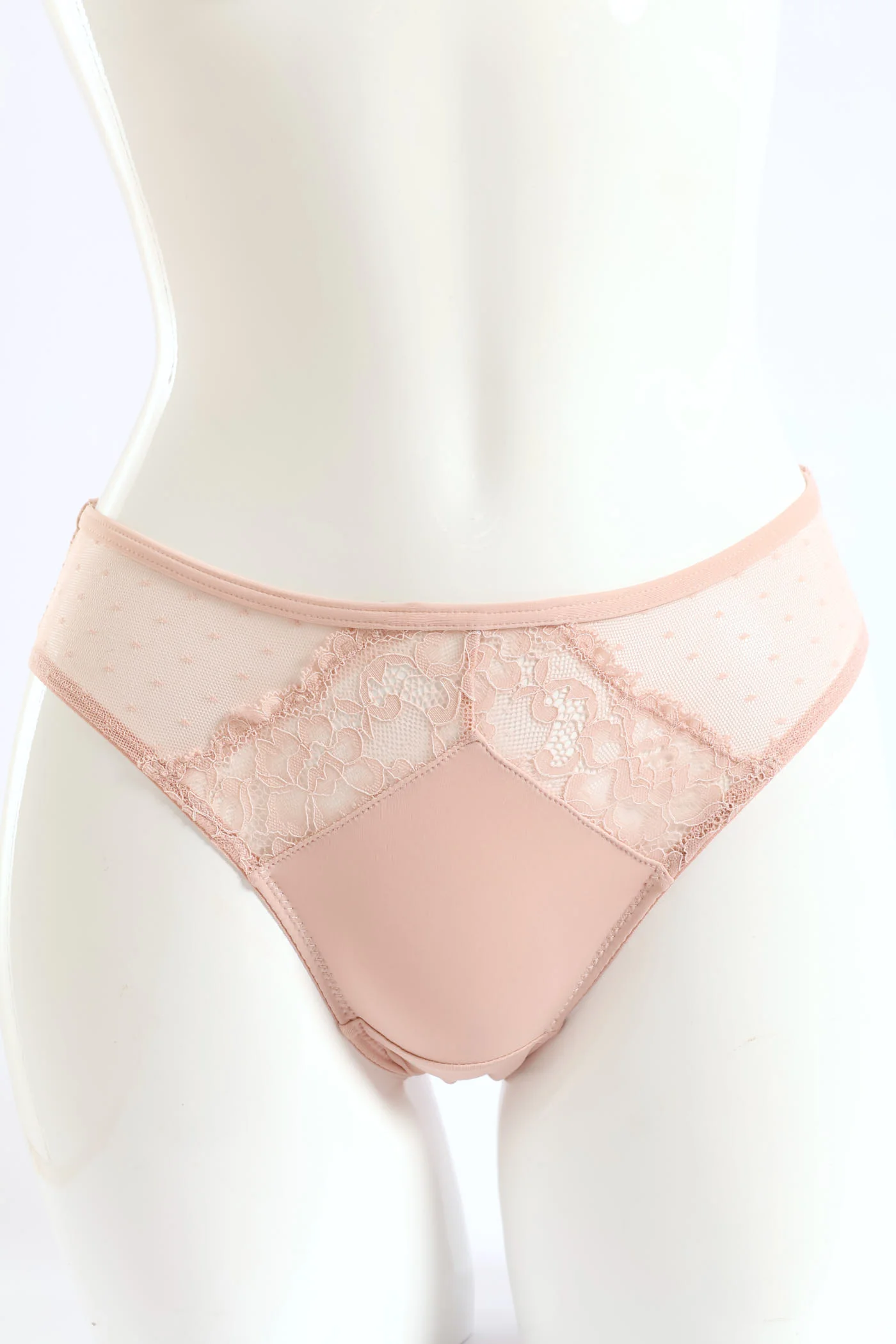 2 Pack Printed Bikini Panties - Sage/Pink - Image 3