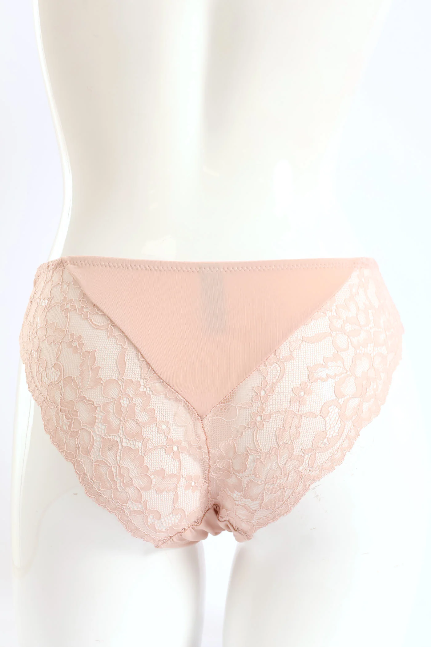 2 Pack Printed Bikini Panties - Sage/Pink - Image 4