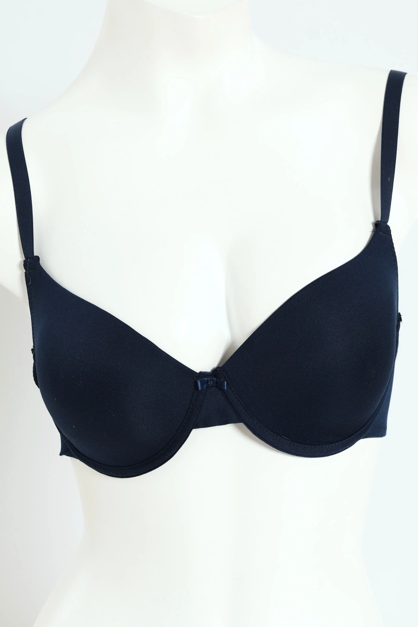 2 Pack Push Up Bra - Black/Navy - Image 8