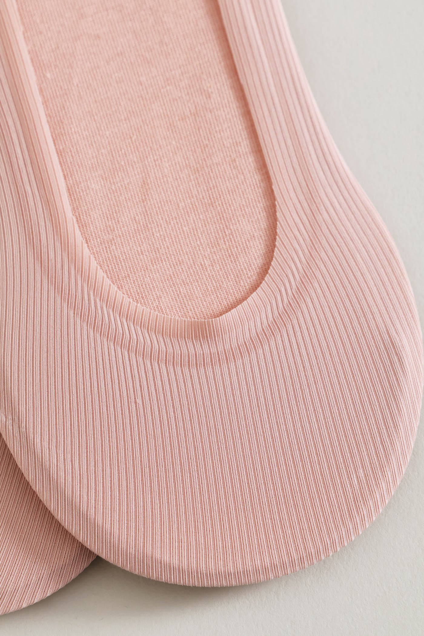 2 Pack Ribbed Silicone Socks - Pink - Image 2